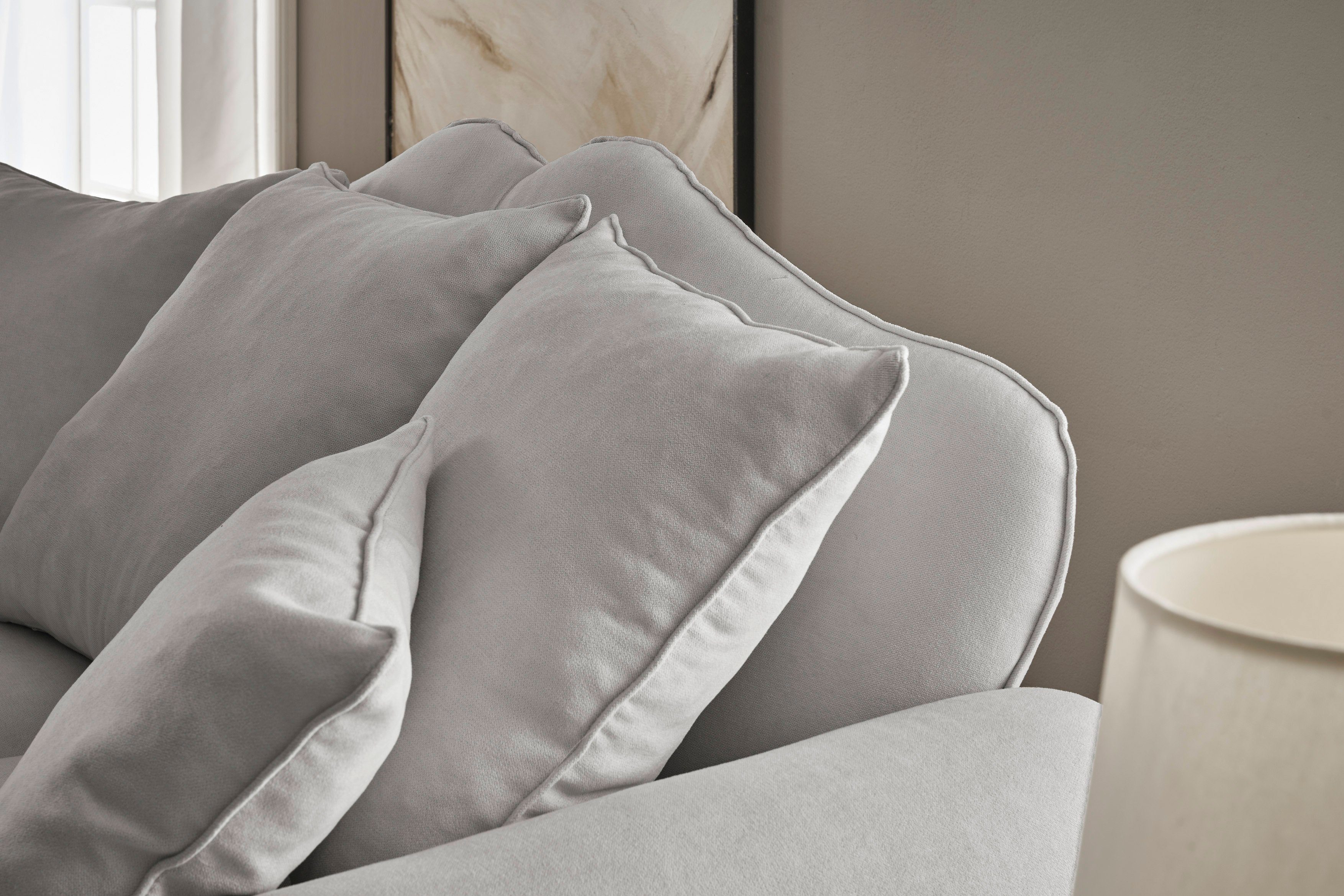 Home affaire 3-zitsbank Westminster met binnenveringsinterieur