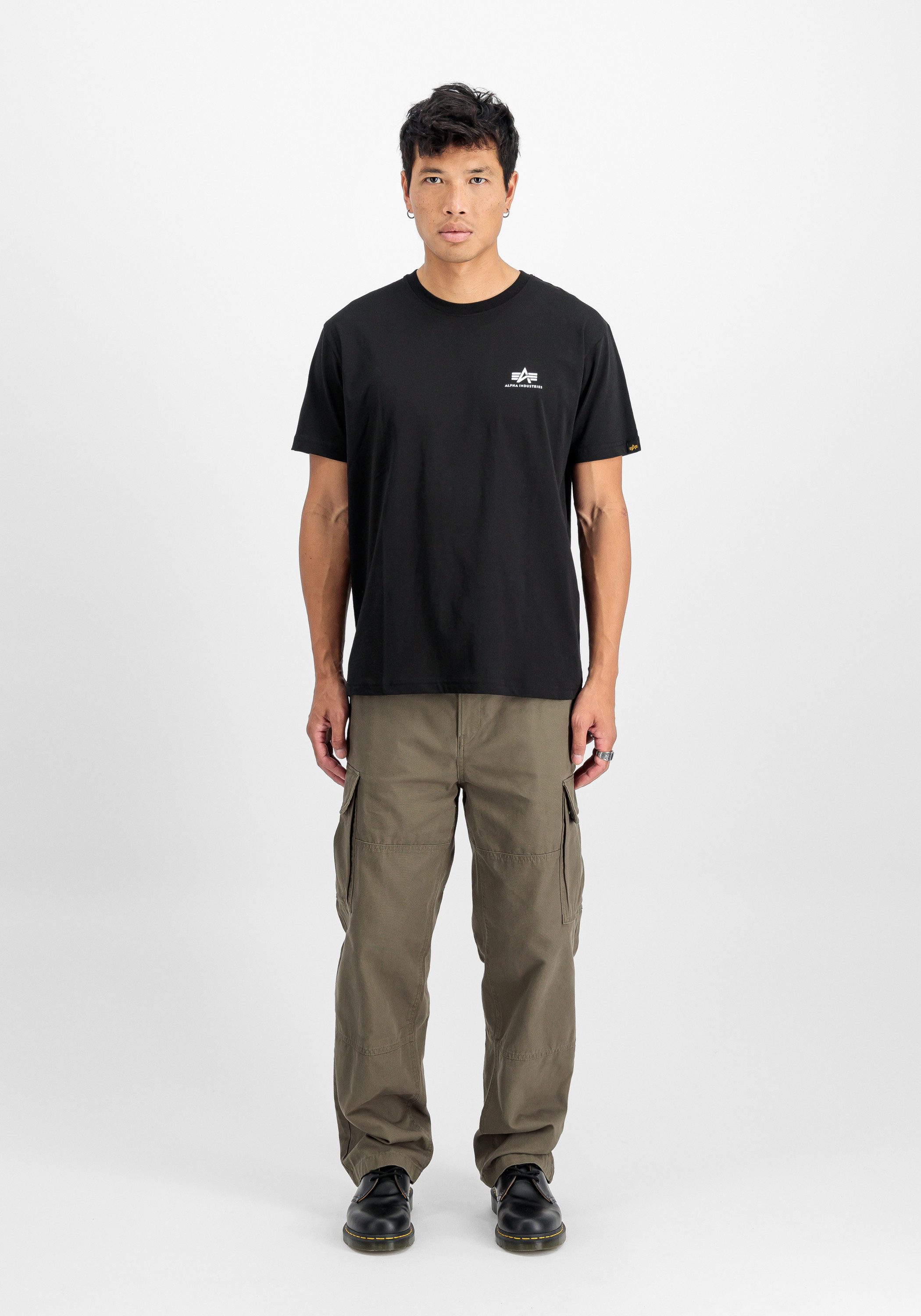 Alpha Industries T-shirt Alpha Industries Men - T-Shirts Basic T Small Logo 2 Pack