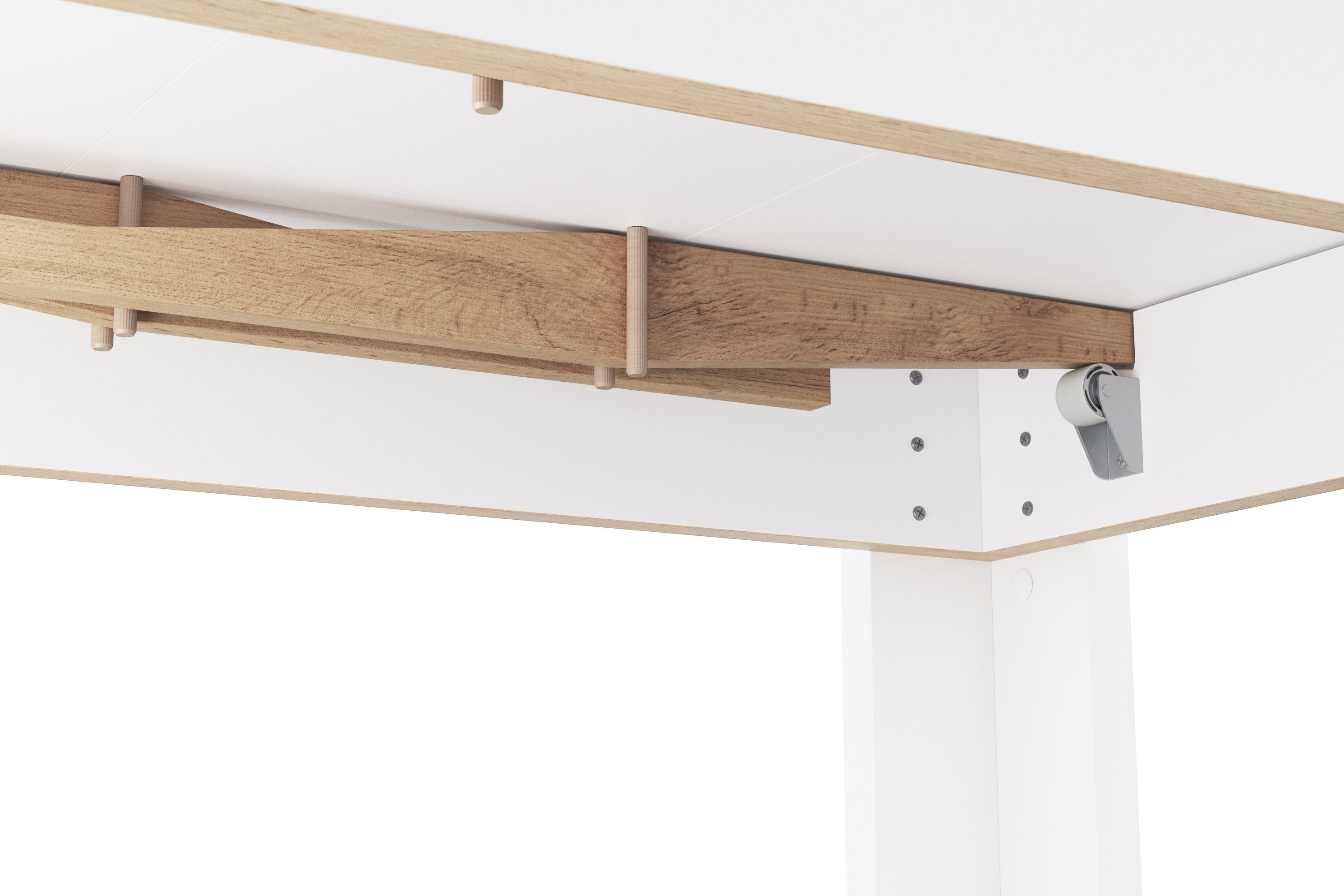 Mäusbacher Eettafel Monti BESTSELLER!, tafel, keukentafel, uittrekbare tafel uit te trekken tot 136 cm