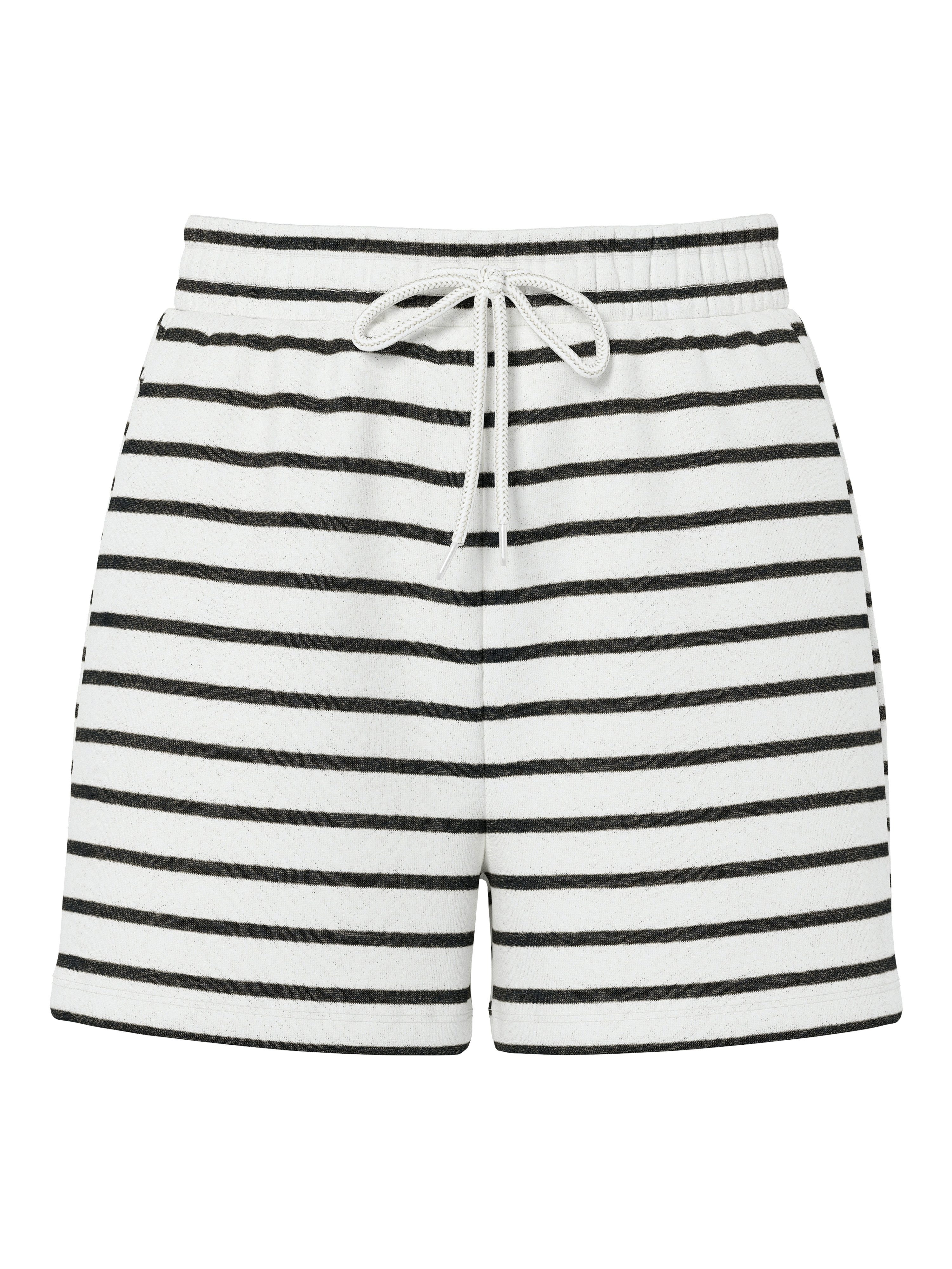 pieces Sweatshort PCCHILLI SUMMER HW SHORTS STRIPE NOOS BC