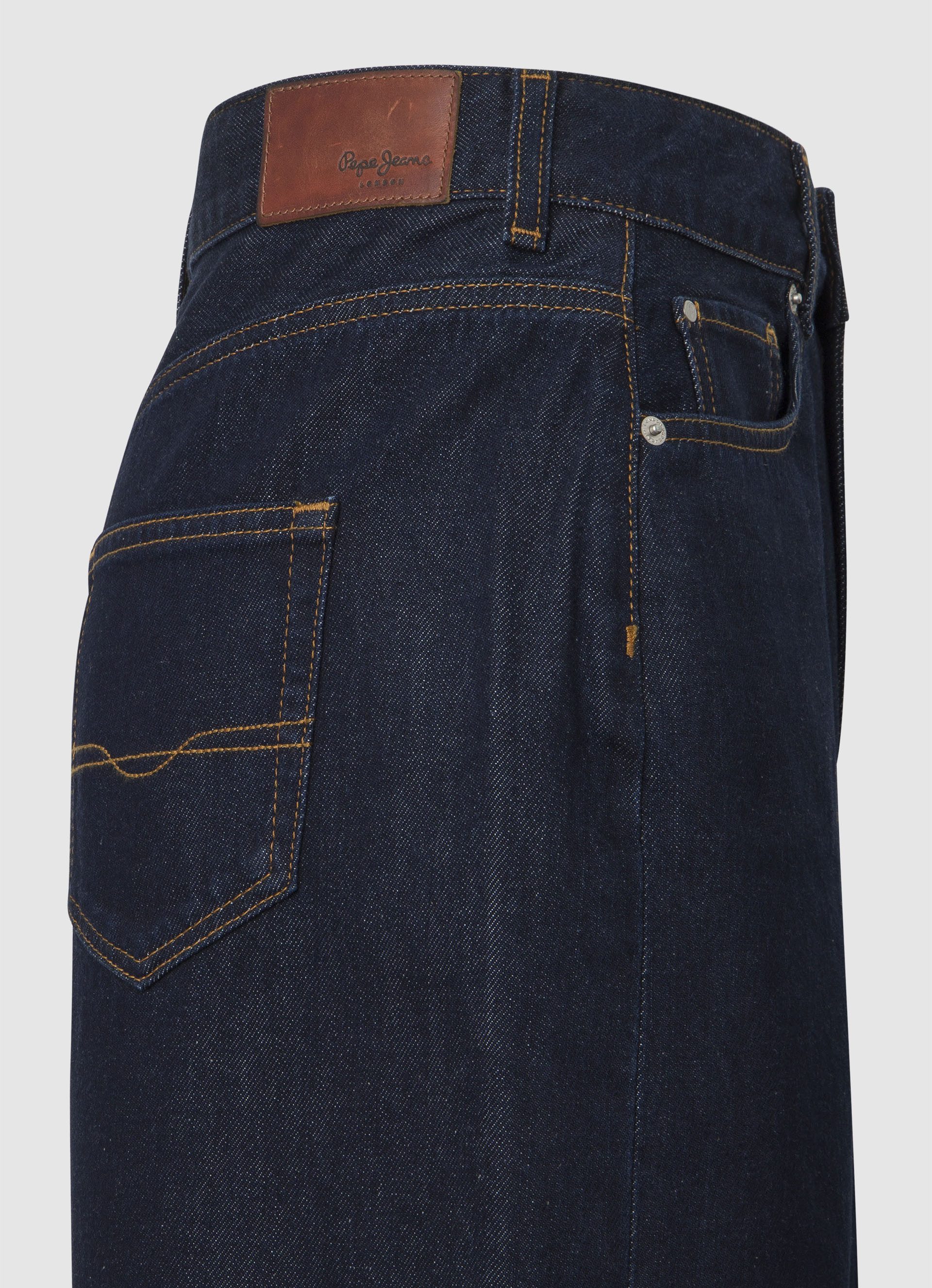 Pepe Jeans rok MIDI SKIRT HW in 5-pocketsstijl