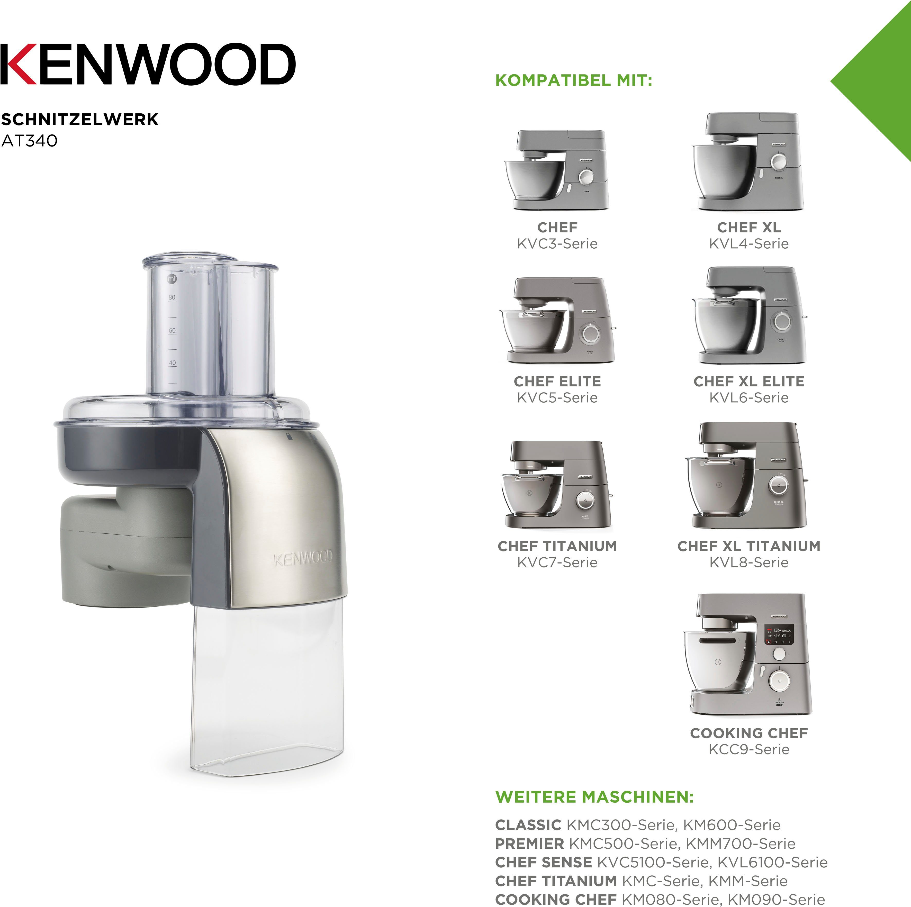 KENWOOD Versnipperaar AT 340