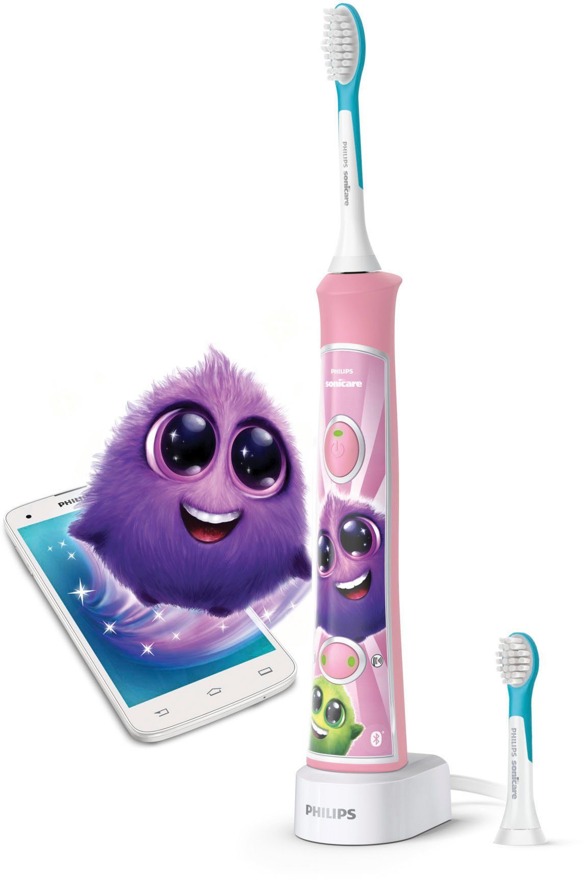 Philips Sonicare Elektrische kindertandenborstel HX6352/42 met interactieve tandenpoets-app