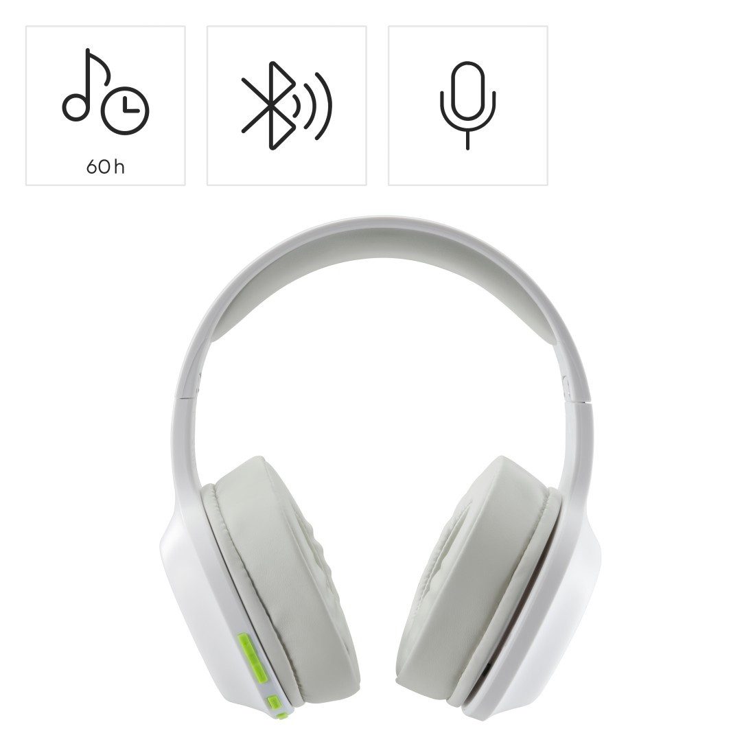 Hama Bluetooth-hoofdtelefoon Bluetooth-koptelefoon over-ear (60u accu, bass boost, opvouwbaar)