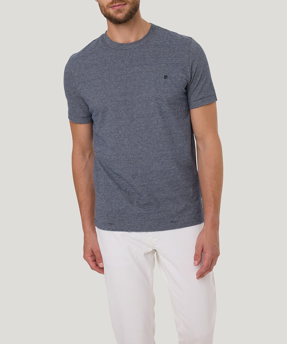 Pierre Cardin T-shirt RH met geborduurd logo heren t-shirts maat M blauw