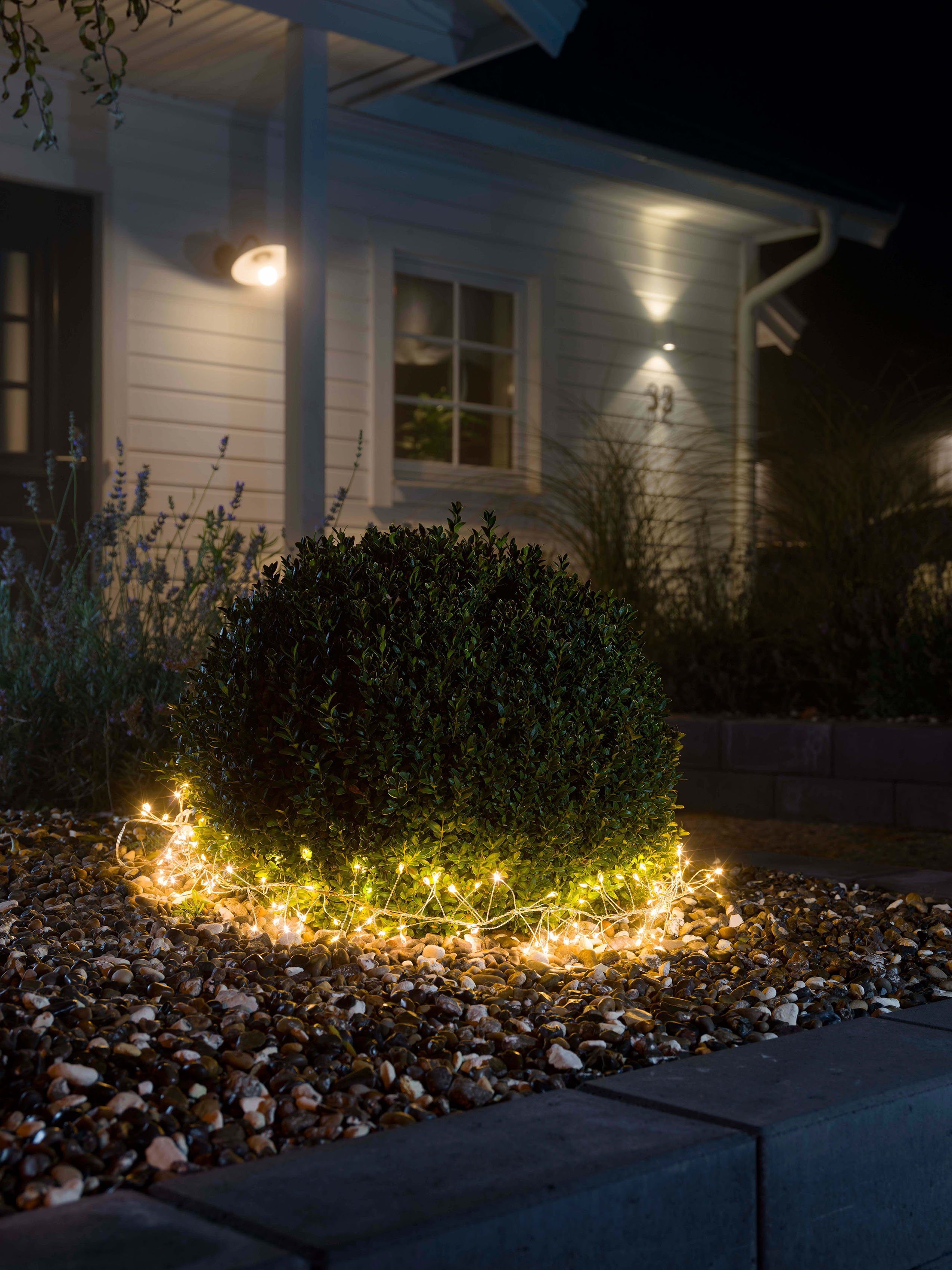 KONSTSMIDE Led-lichtsnoer Kerstversiering buiten Micro-led-clusterverlichting Cluster, met haspel (1 stuk)