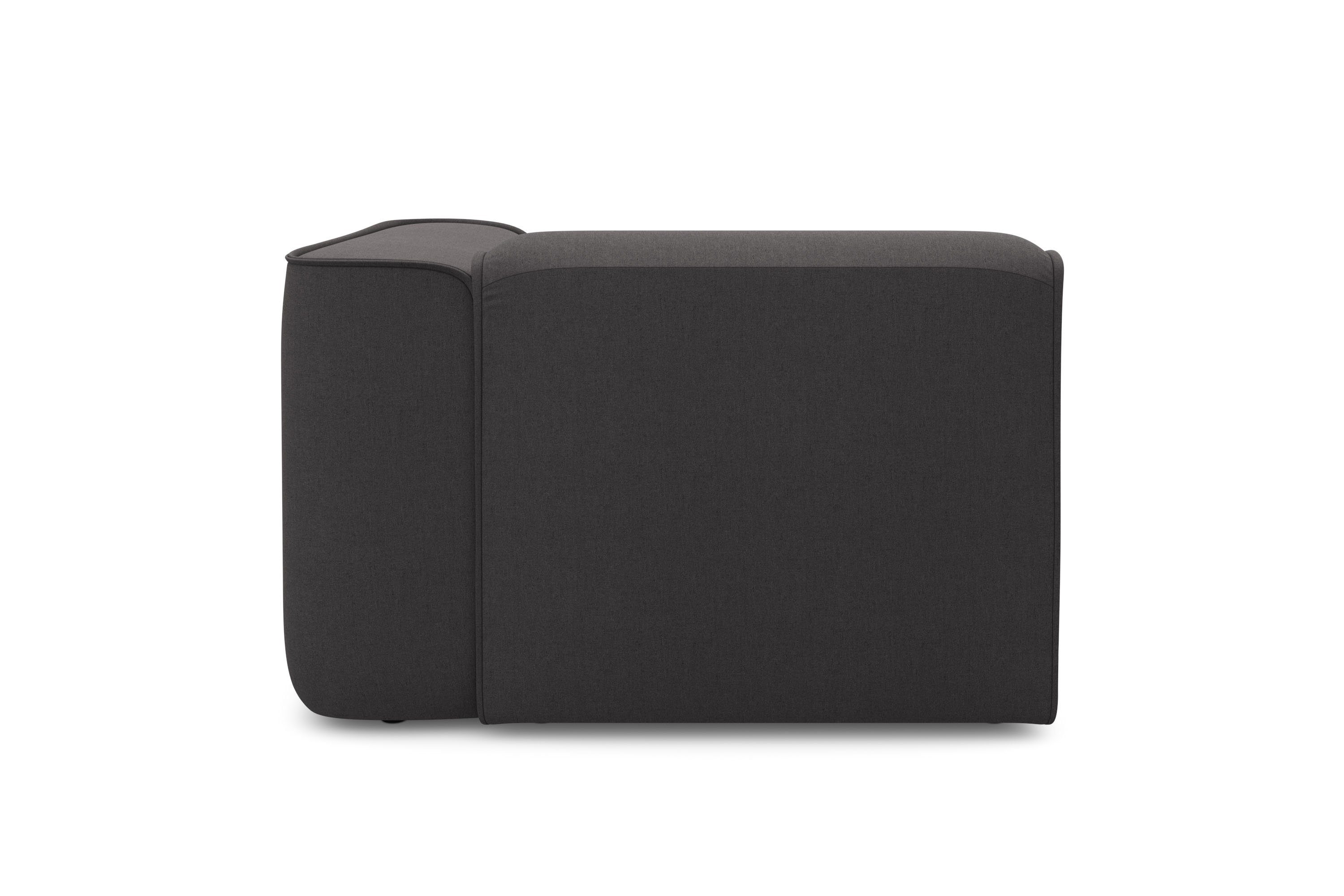 RAUM.ID Fauteuil Merid sofa-hoekelement, afmetingen B/D/H: 109/97/46 cm als module of apart te gebruiken, voor individuele samenstelling