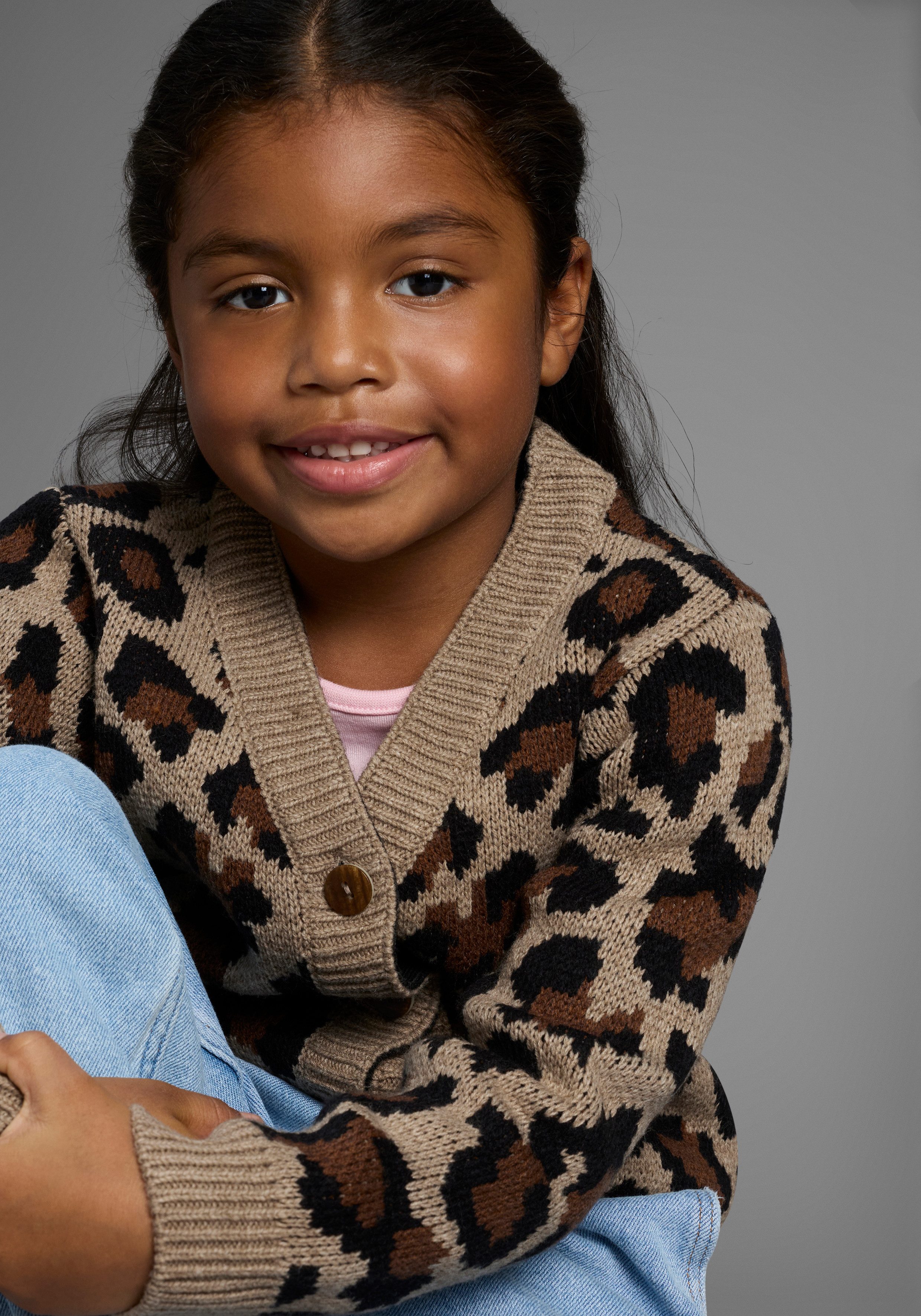 KIDSWORLD Vest met luipaardprint