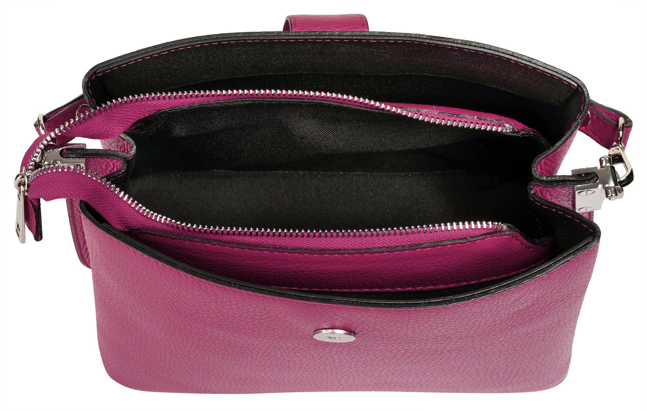 Cluty Tas echt leer, made in italy