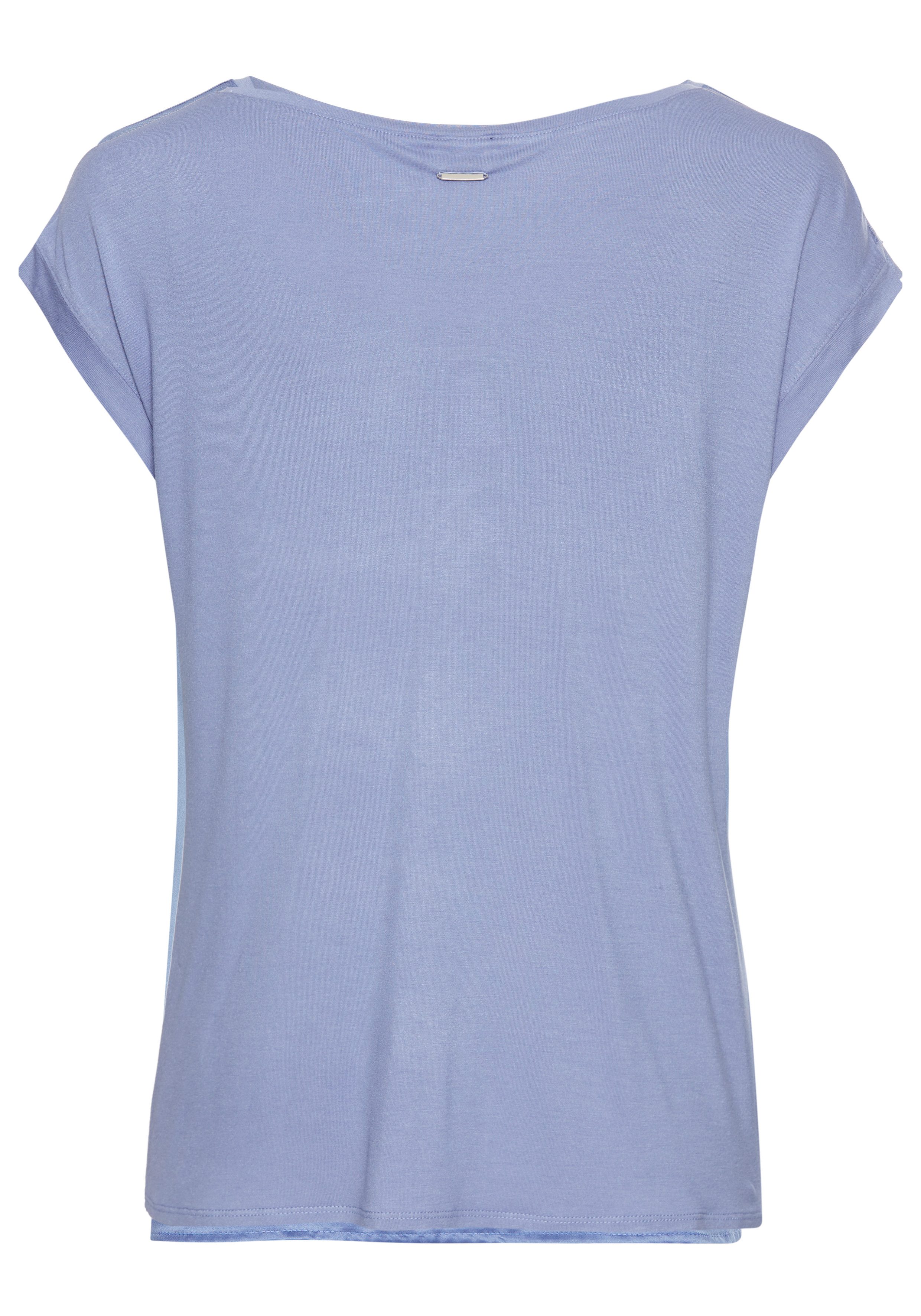Laura Scott Shirtblouse met meshdeel