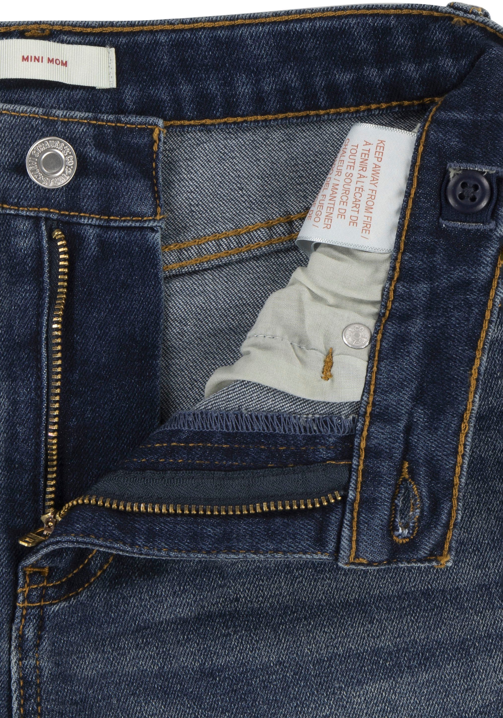 Levi's Kidswear 5-pocket jeans LVG MINI MOM JEANS in mom-fit, voor meisjes