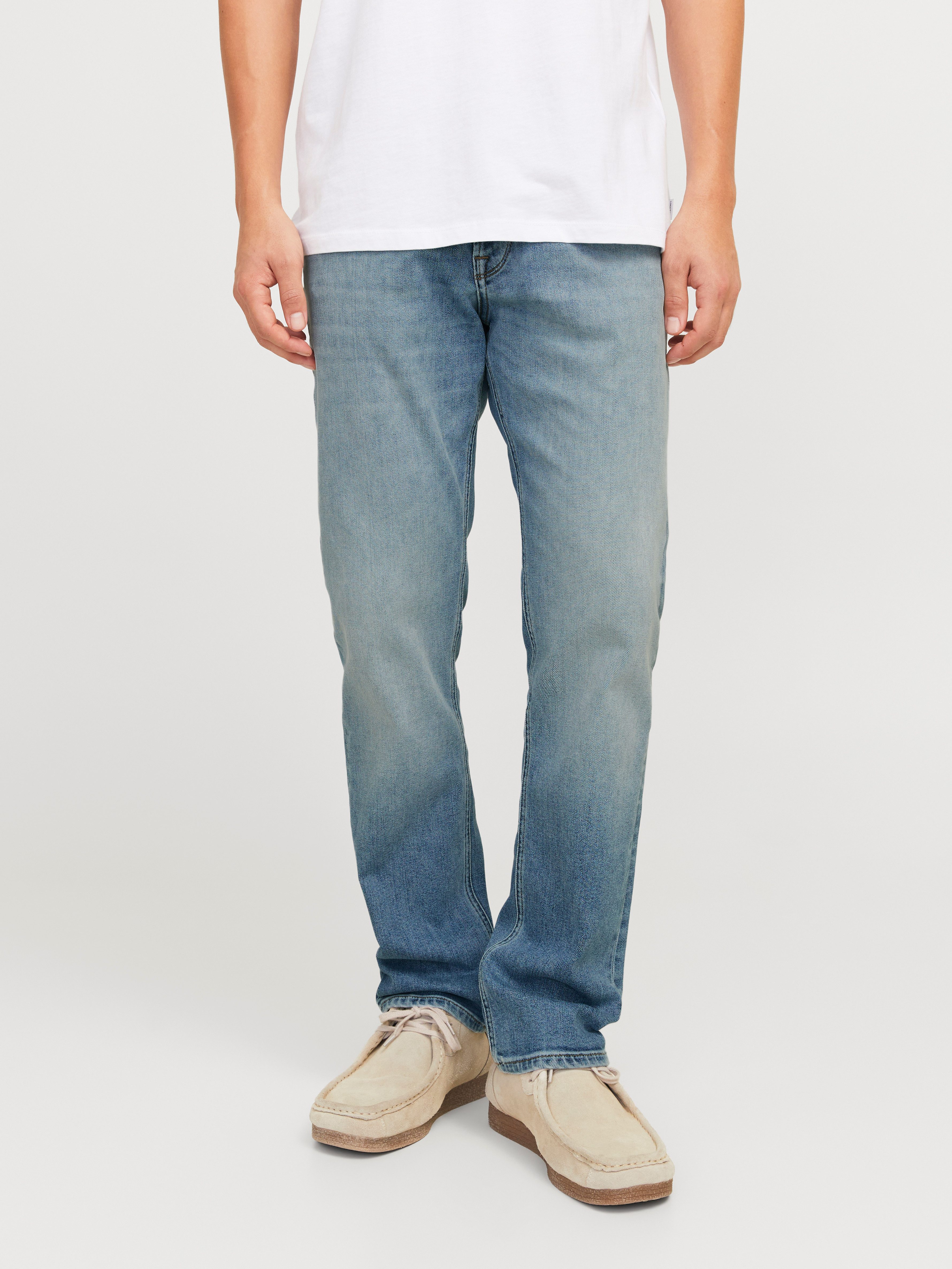 Jack & Jones Regular fit jeans JJICLARK JJORIGINAL JJ 678 NOOS heren straight jeans maat 34 blauw
