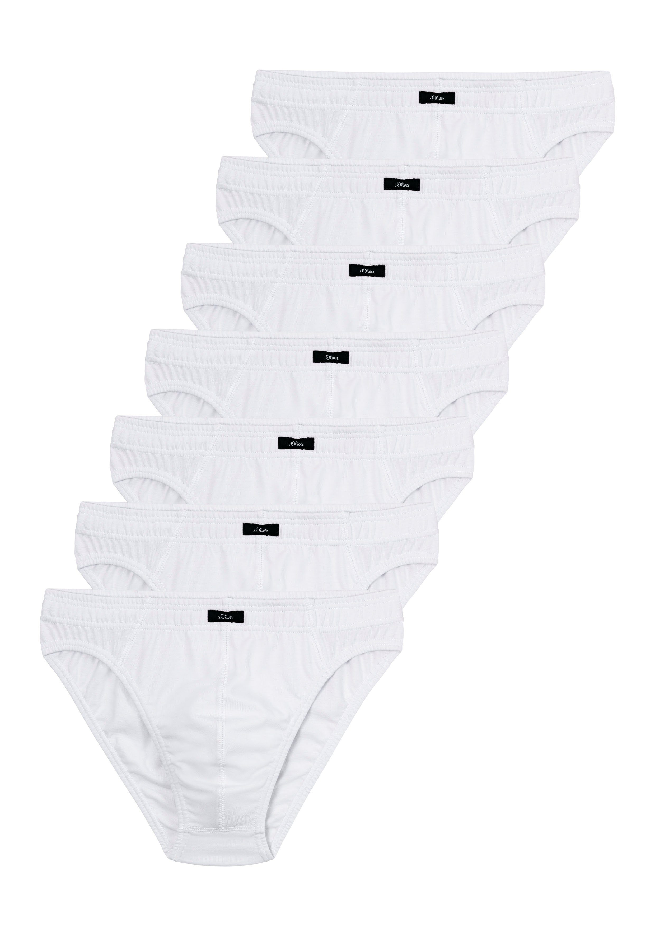 s.Oliver RED LABEL Beachwear Slip Heren onderbroek Weekvoorraad in een blik (blik, 7 stuks, 7 stuks in set)