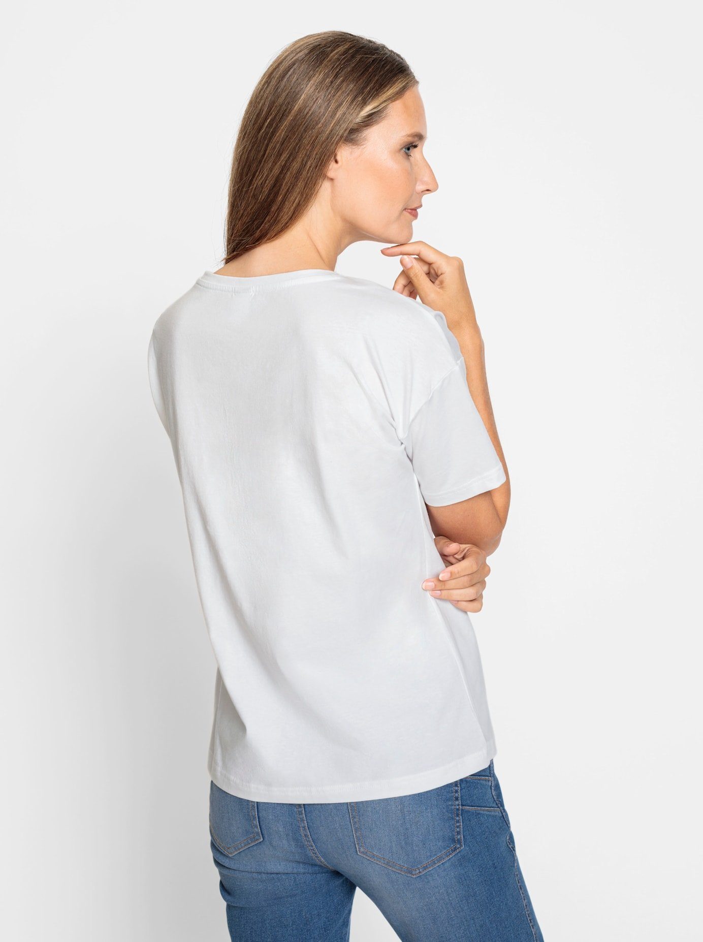 heine Shirt met ronde hals Shirt (1-delig)