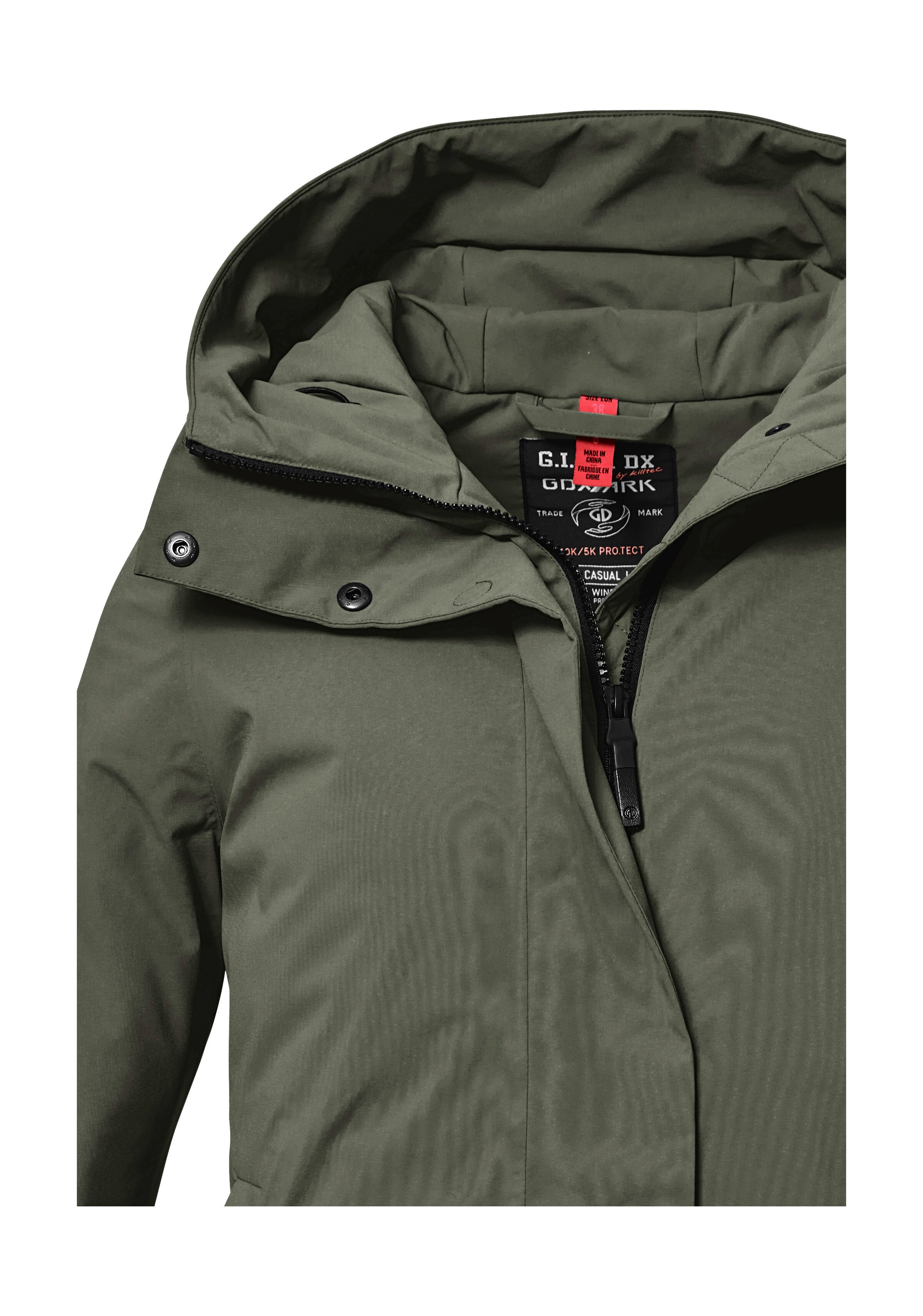 G.I.G.A. DX by killtec Parka GW 73 WMN PRK Waterdichte ademende damesparka duurzaam geïmpregneerd