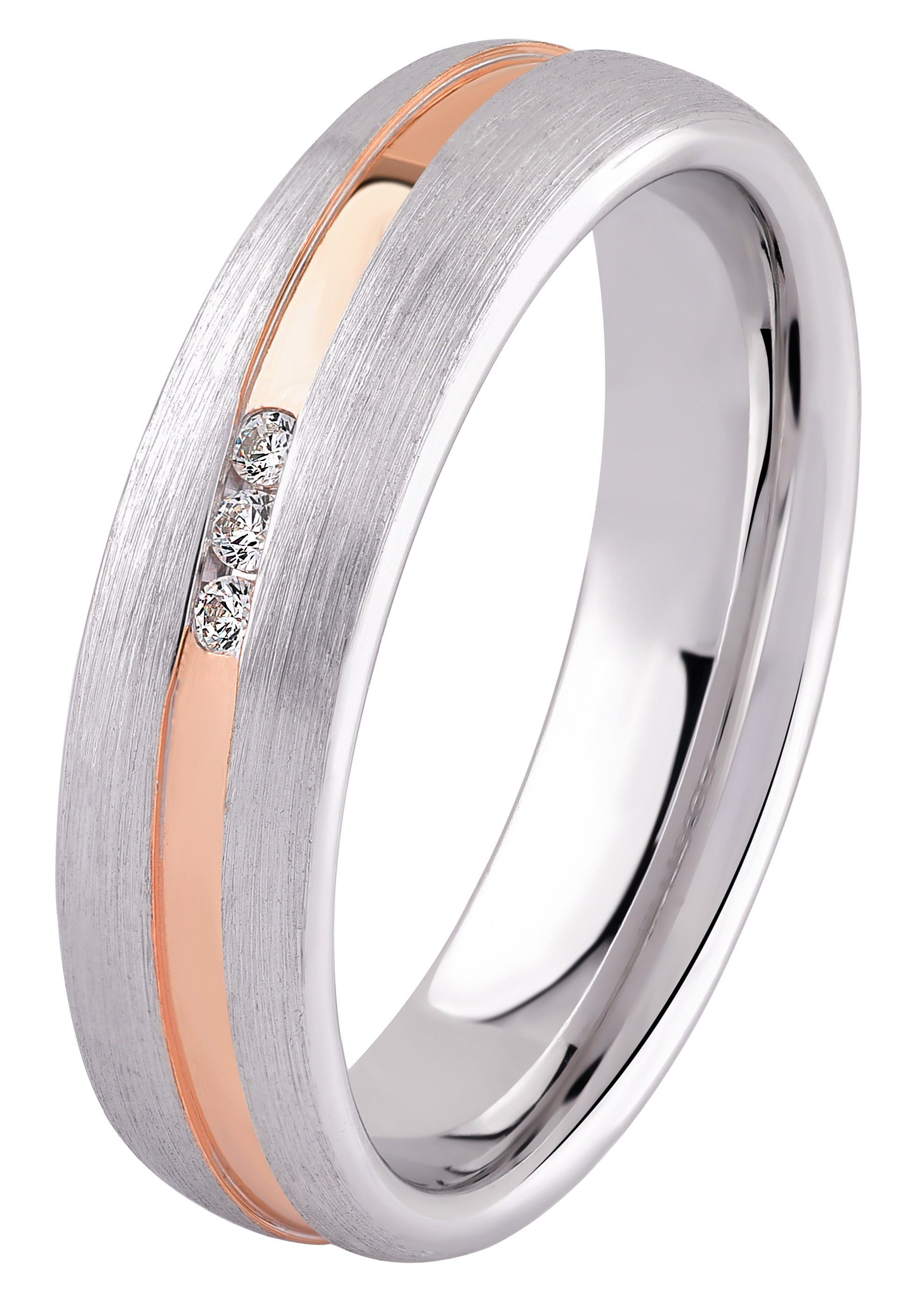 DOOSTI Trouwring Sieraad cadeau zilverkleur 925 trouwring partner ring LIEFDE