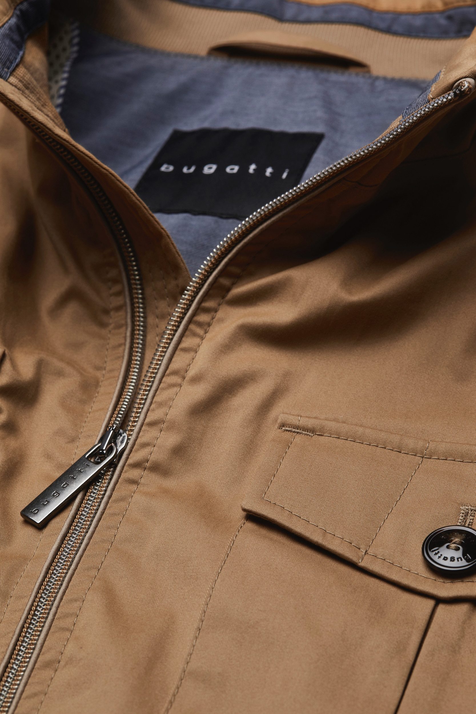 Bugatti Blouson met opgestikte borstzak