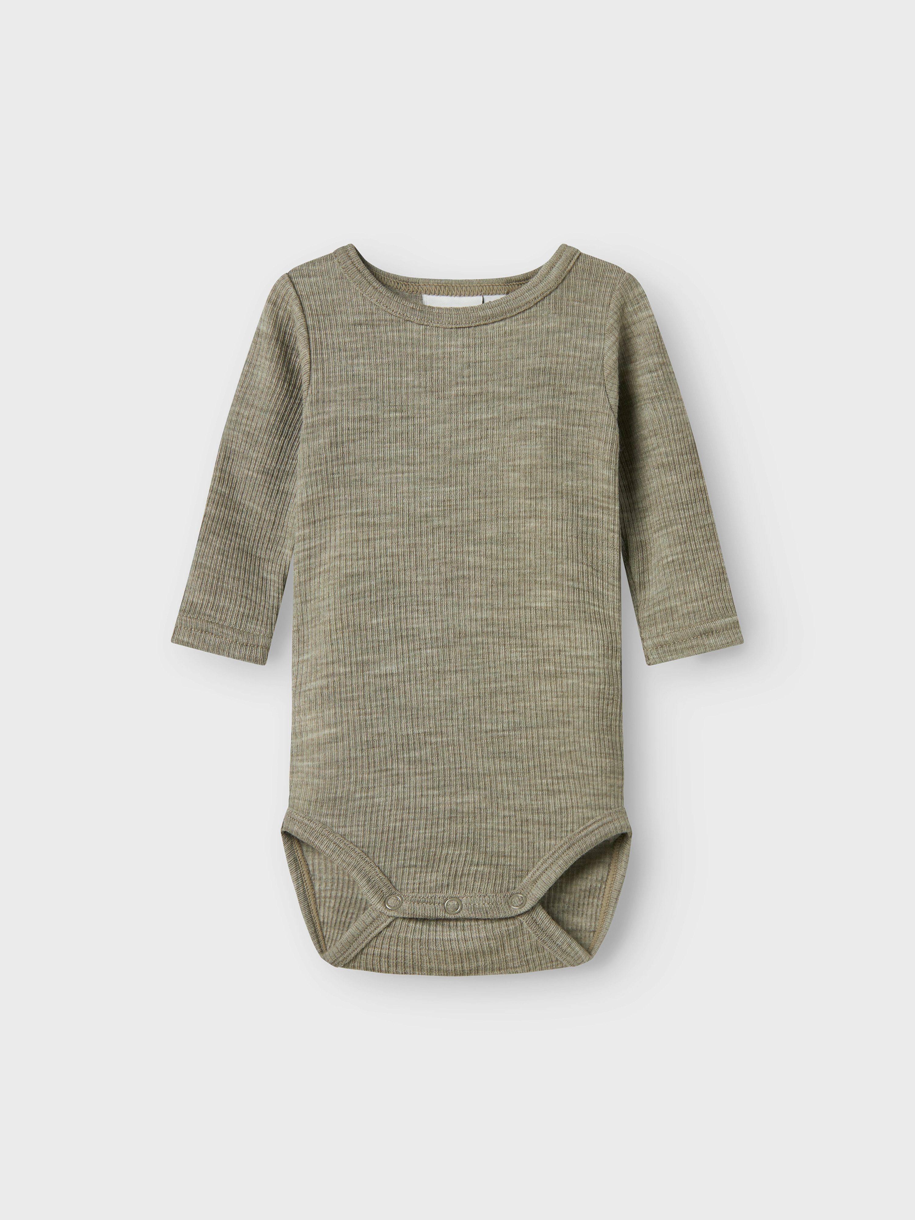 Name It Body met lange mouwen NBNWAX WOOL RIB LS BODY NOOS