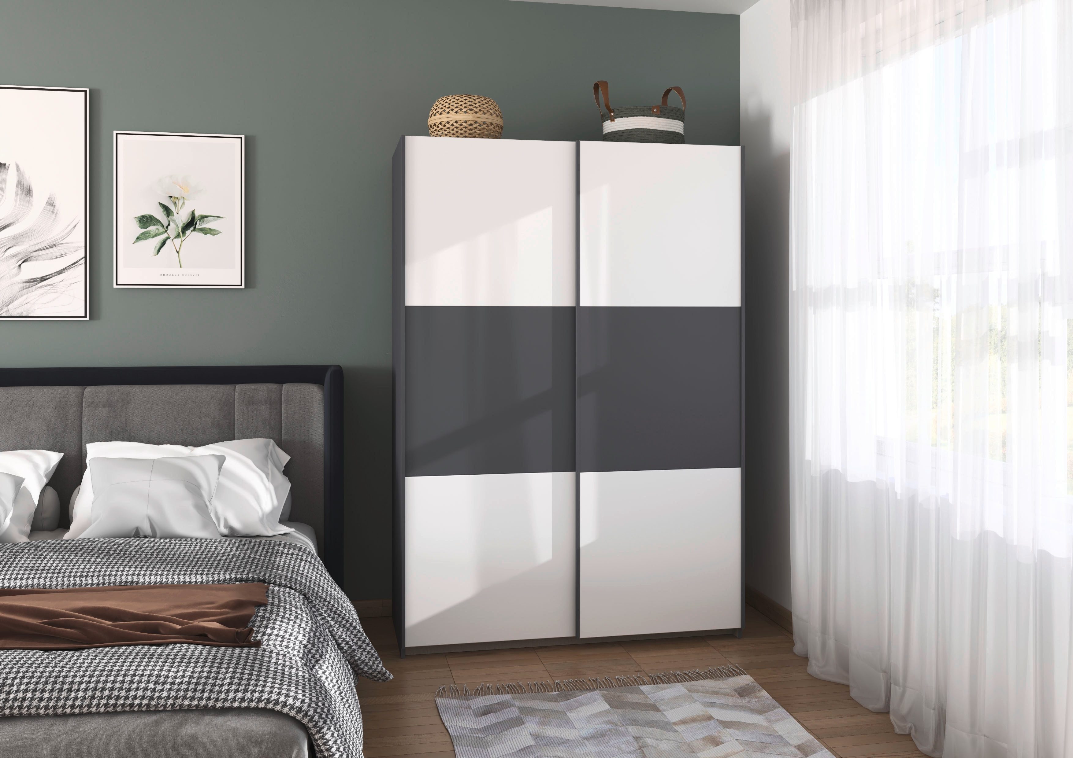 Schuifdeurkast Paully Slaapkamerkast Garderobe OTTO´s Choice Prijsknaller Kledingkast breedte 131 cm bestseller MADE IN GERMANY RAUCH kast