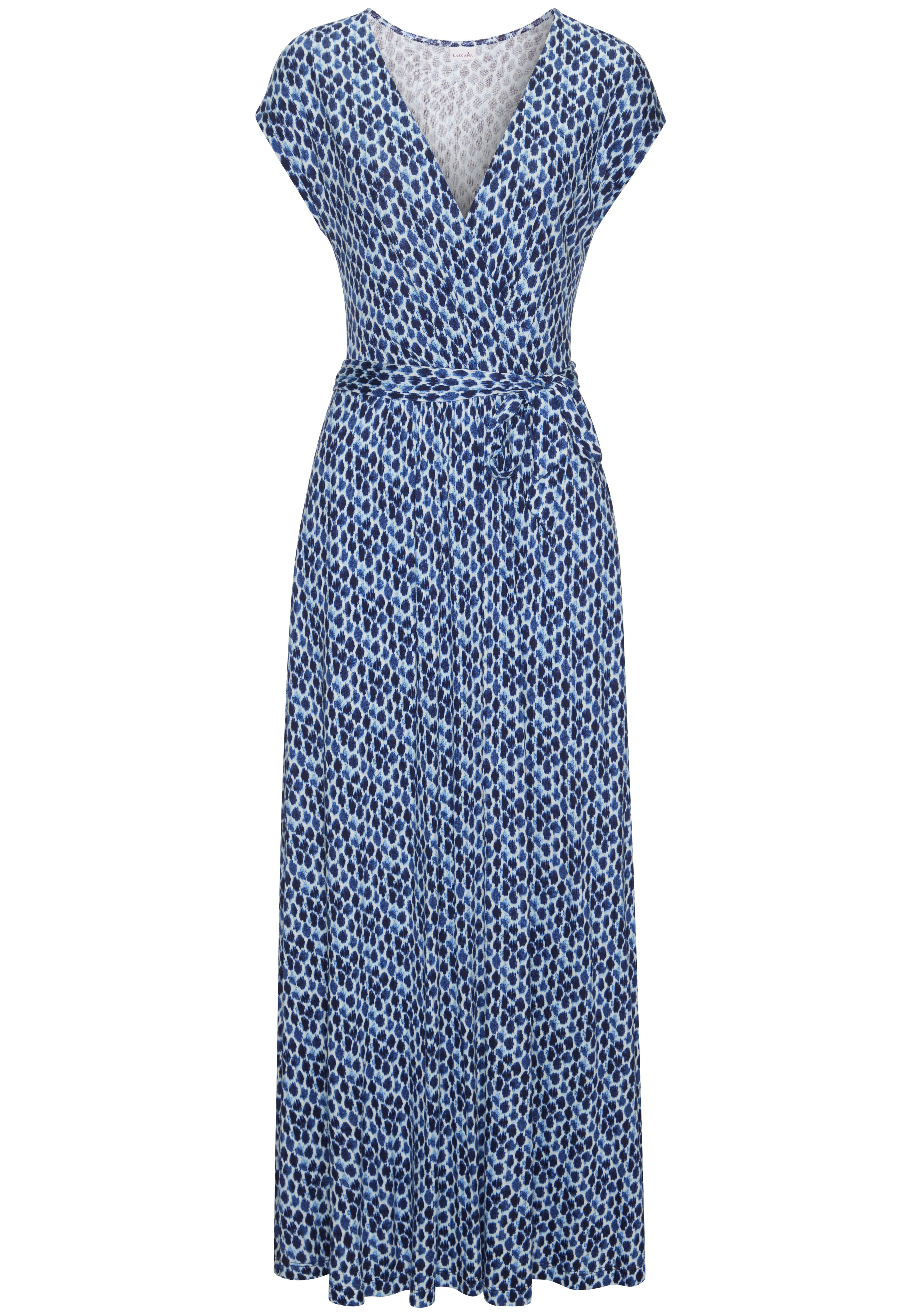 Lascana Maxi-jurk met bindriem, zomerjurk, strandjurk