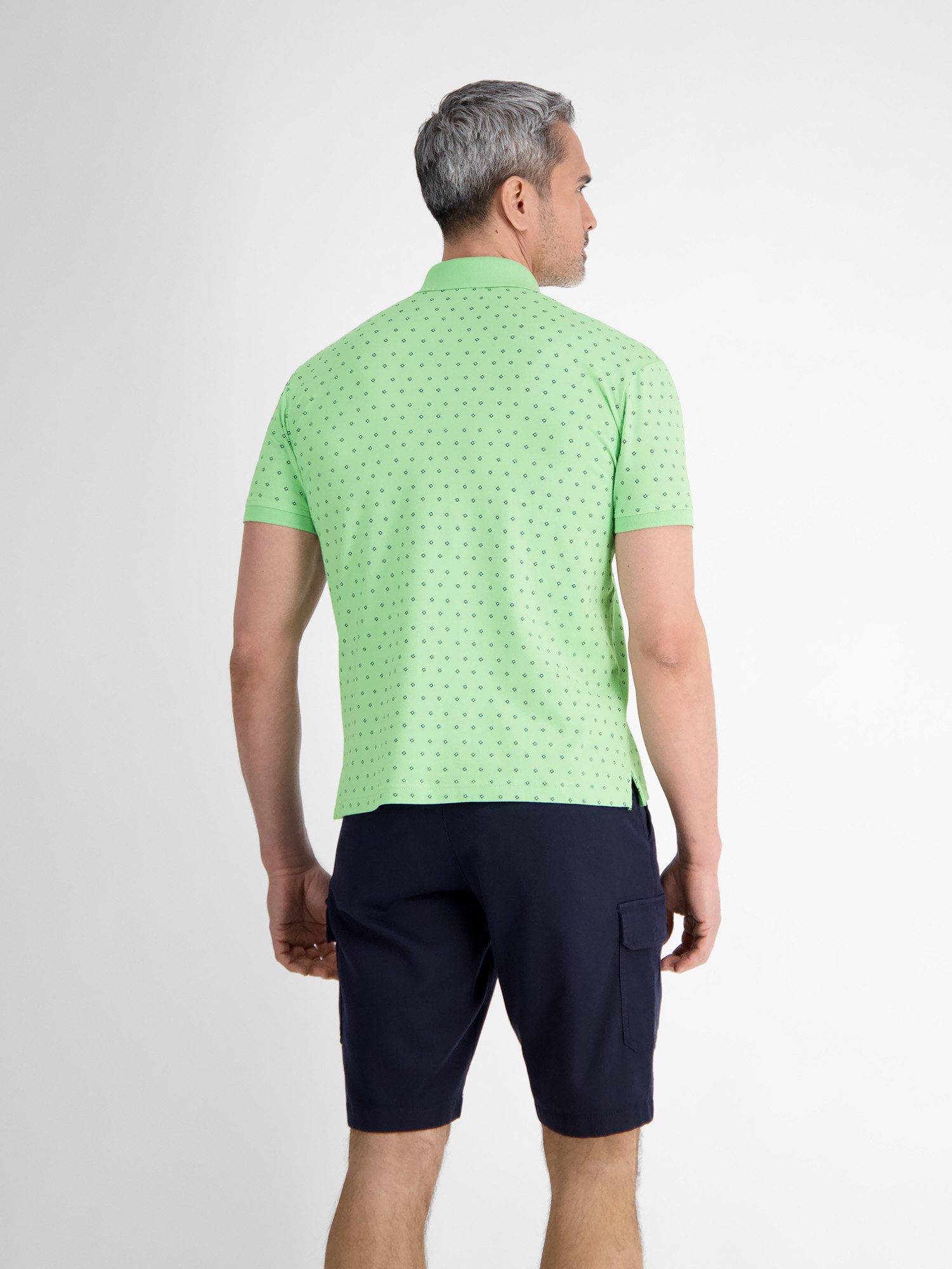 Lerros Poloshirt LERROS heren poloshirt met minimalistische print