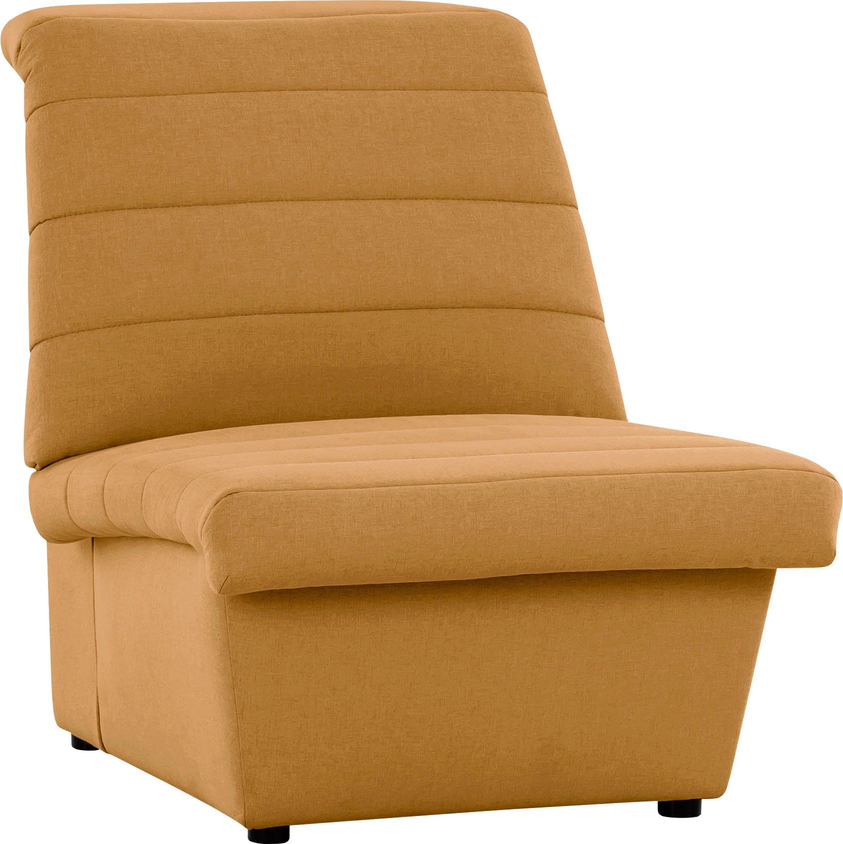 LOOKS BY WOLFGANG JOOP Fauteuil LOOKS VIII Breedtestiksels, zonder armleuningen, in twee verschillende afmetingen
