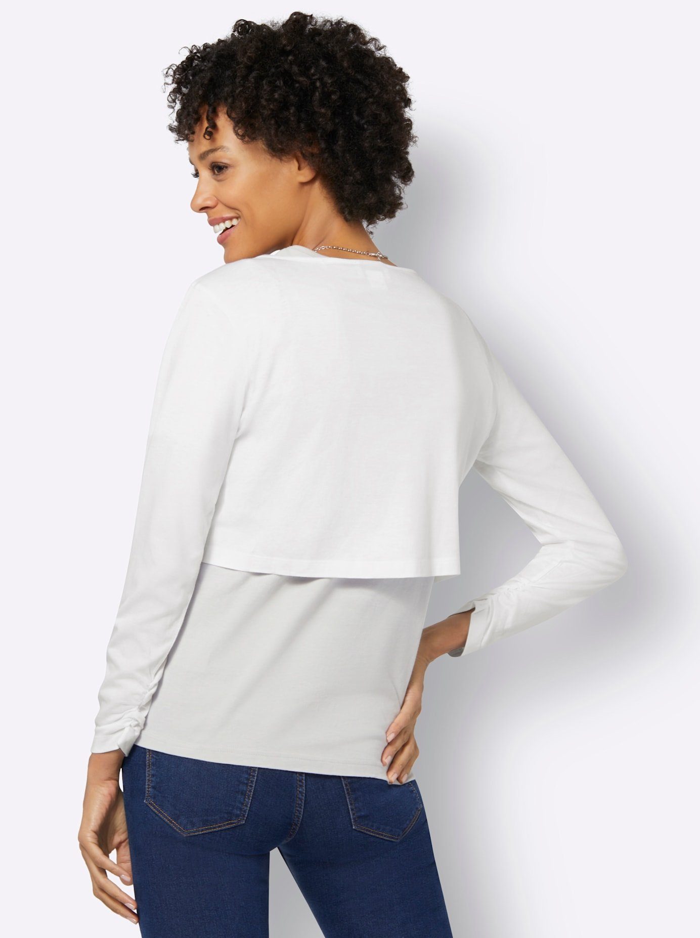 Casual Looks Shirtjasje Shirtbolero (1-delig)