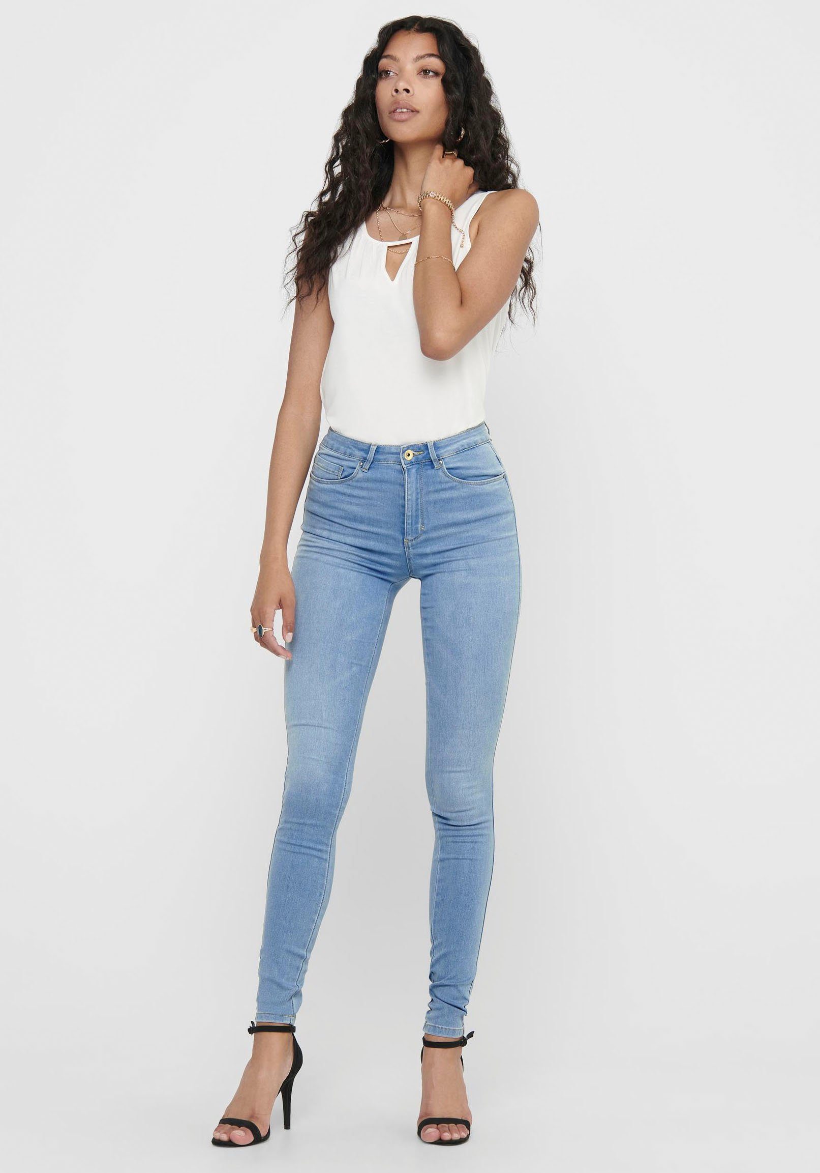 High waist jeans
