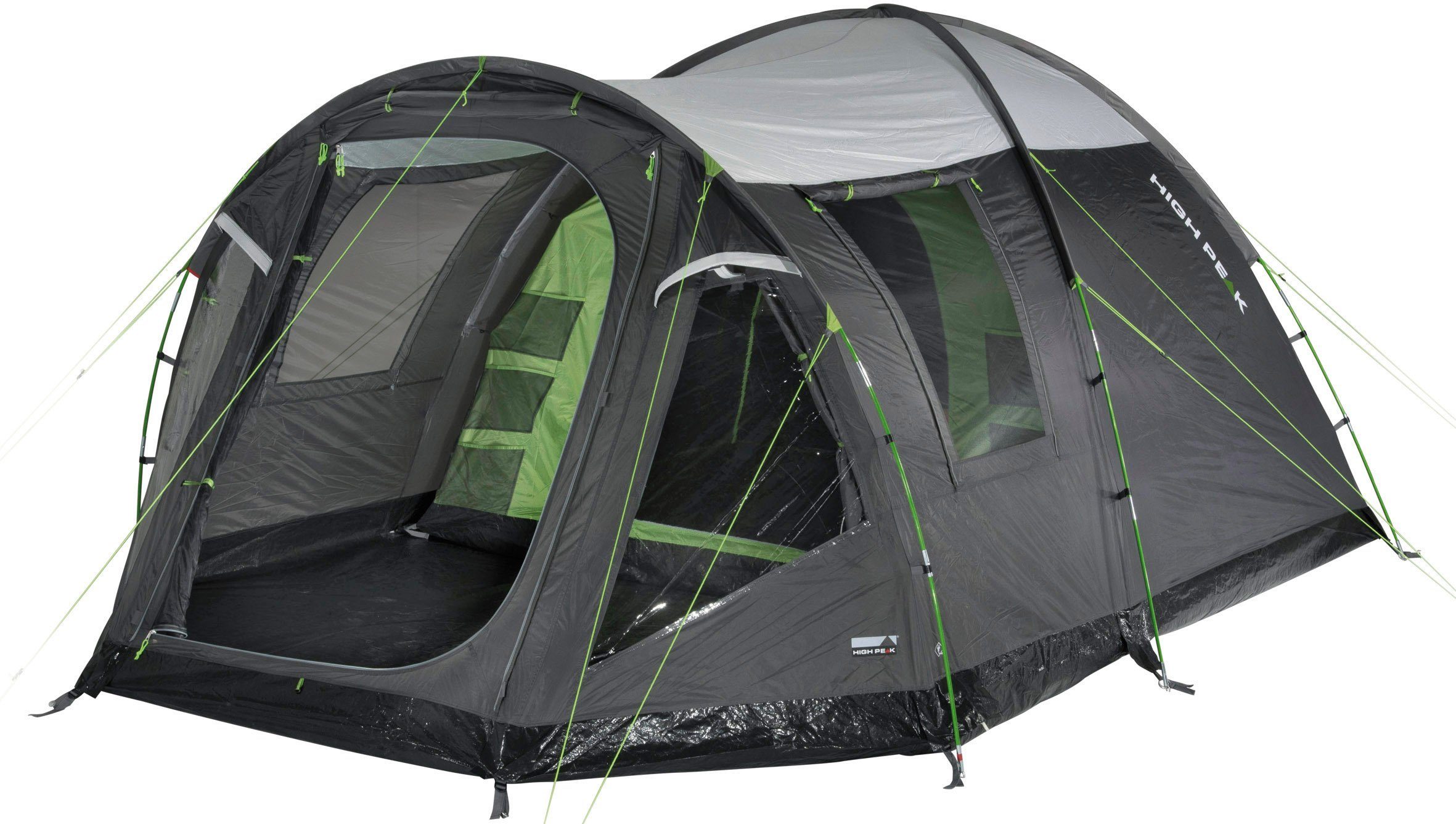 High Peak Koepeltent Tent Santiago 5.0 tenten grijs