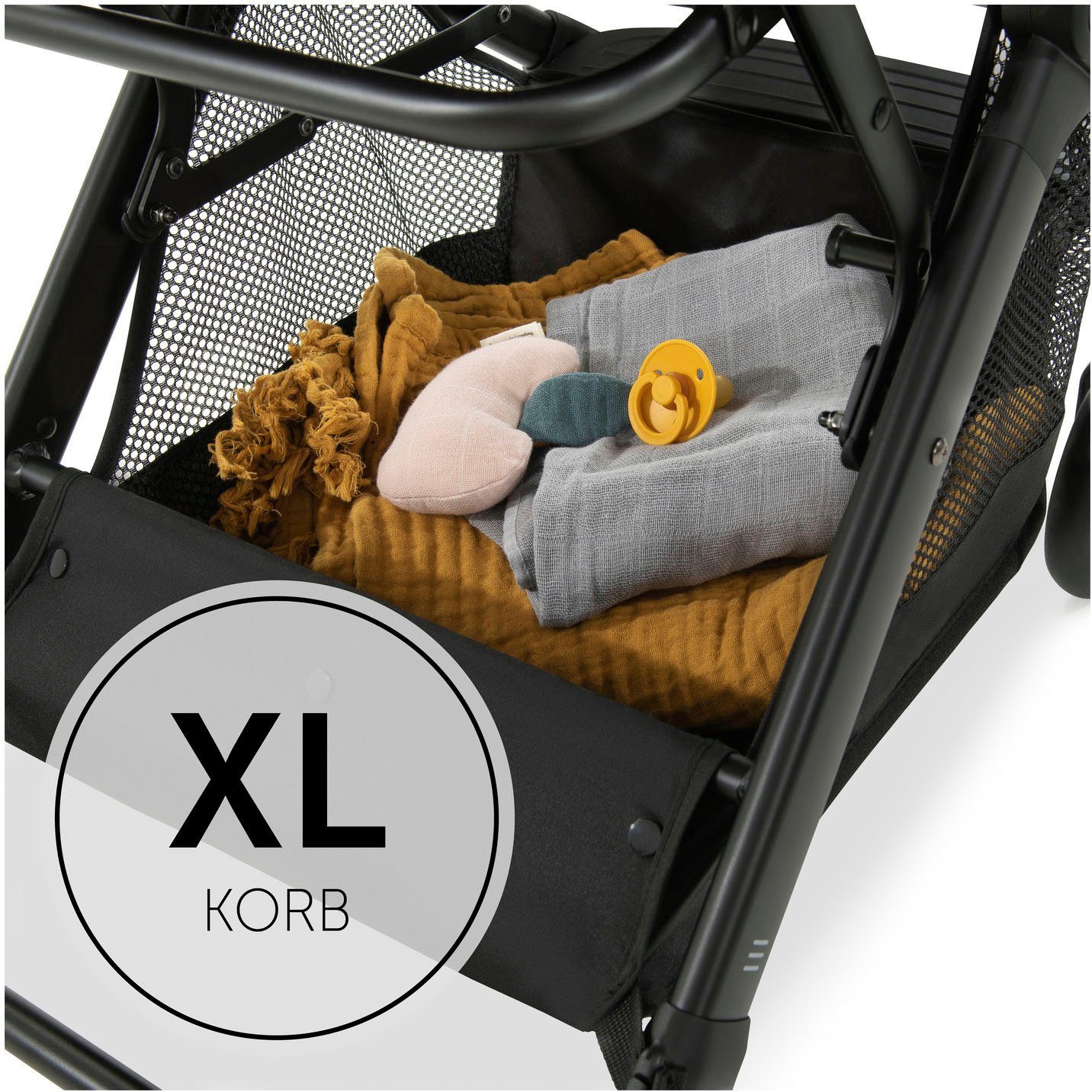 Hauck Kinder-buggy Travel N Care, black
