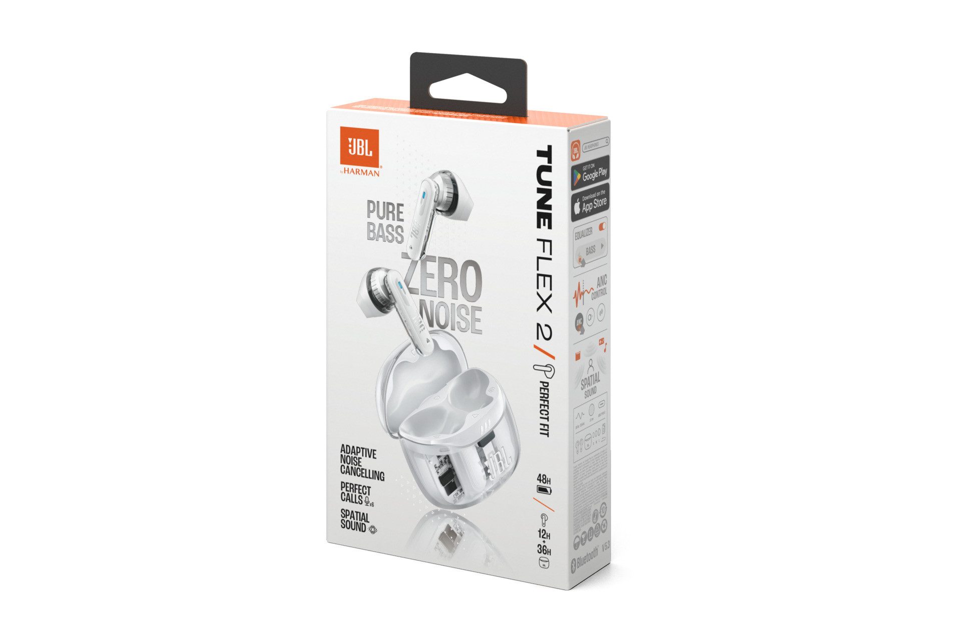 JBL Draadloze in-ear hoofdtelefoon TUNE Flex 2