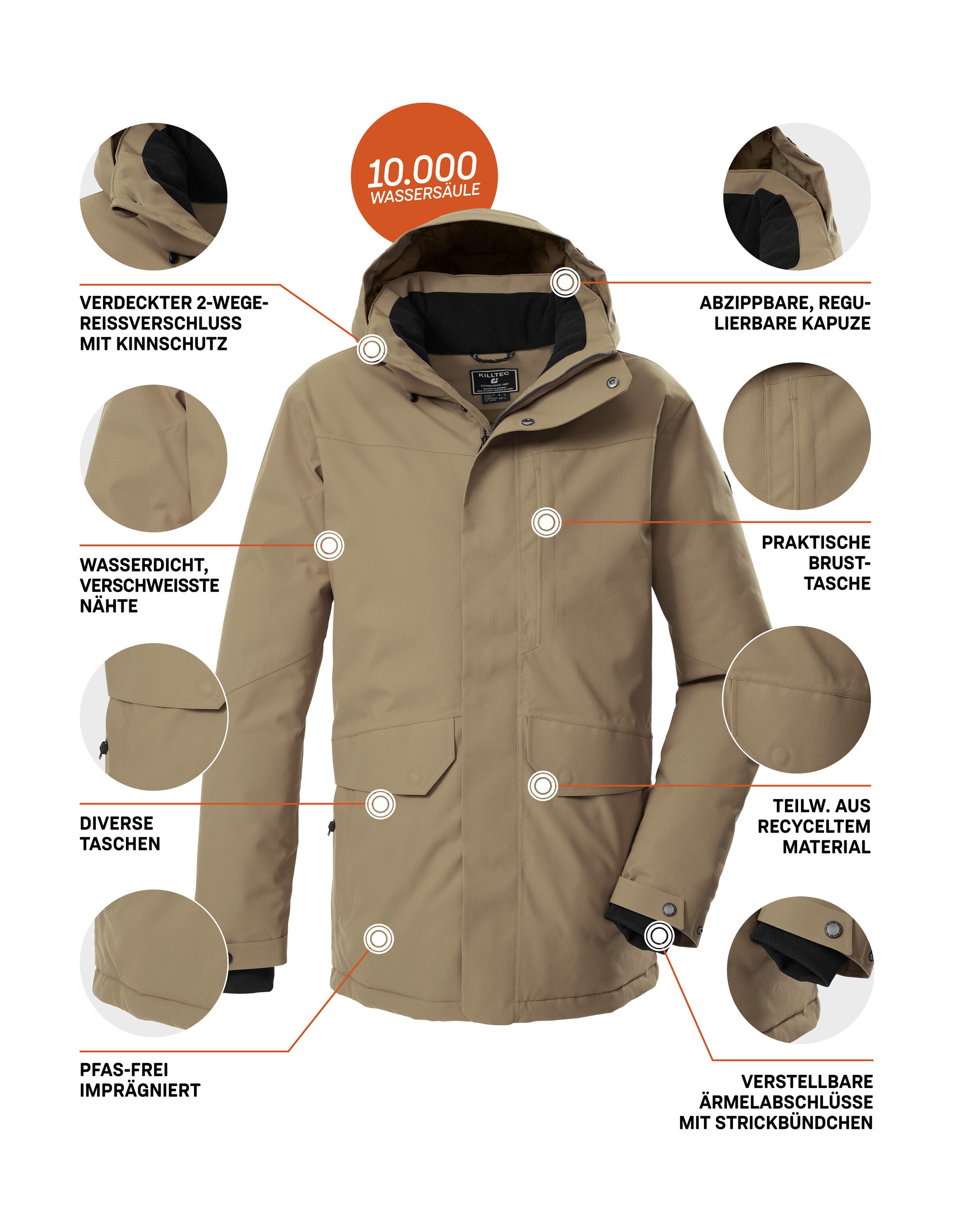 Killtec Parka KOW 85 MN PRK
