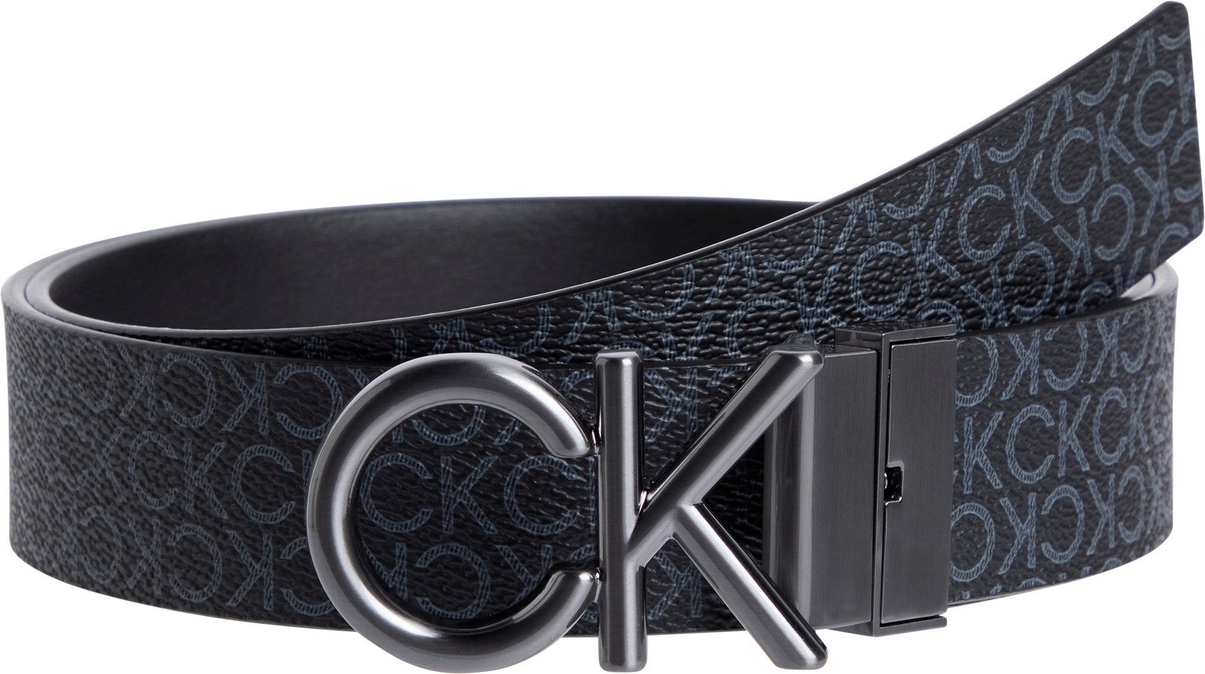 Calvin Klein Omkeerbare riem ADJ/REV CK METAL BOMBE MONO 35MM