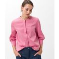 brax blouse met korte mouwen stijl vila roze