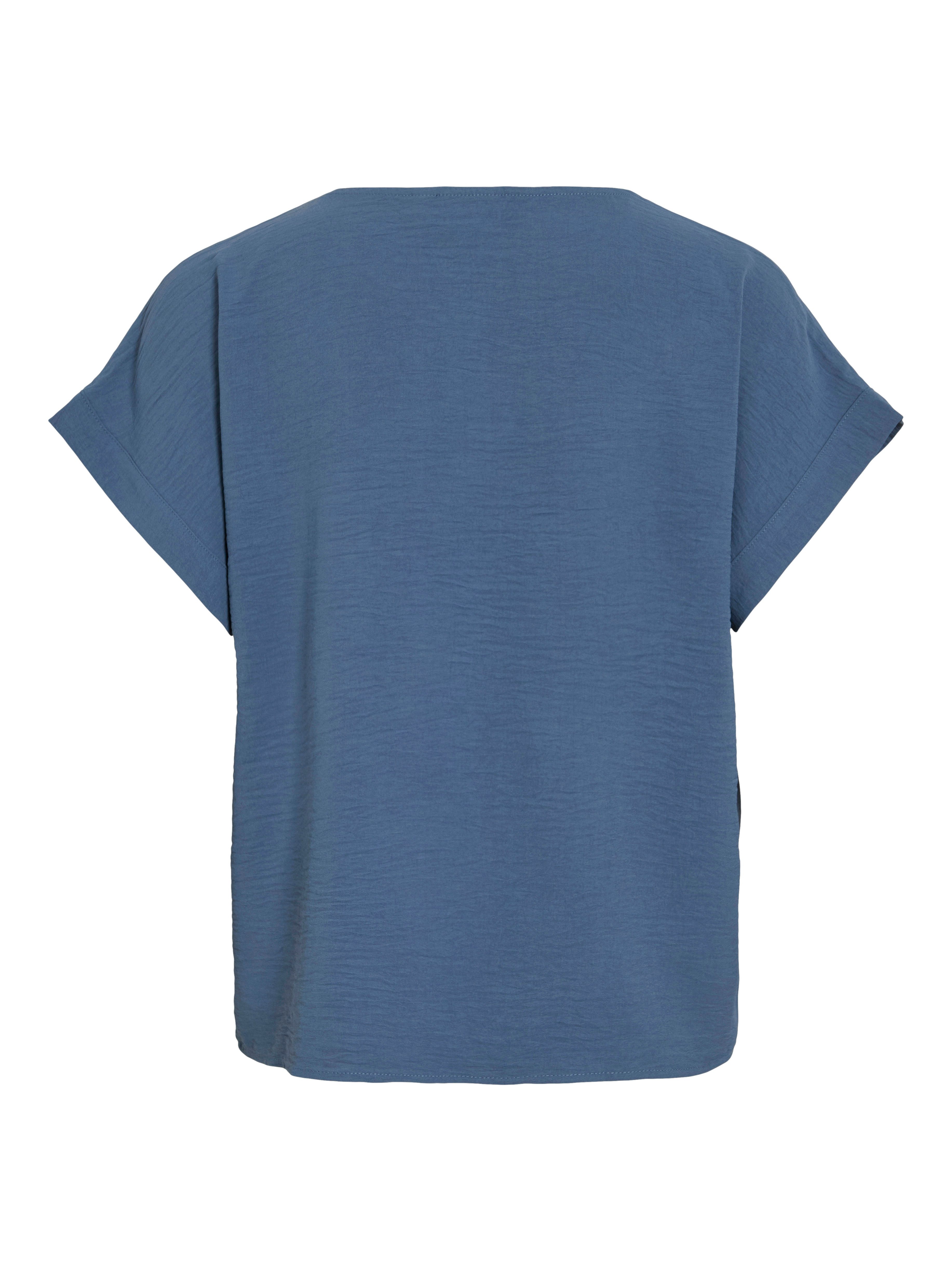 Vila Shirt met korte mouwen VIJOSA S/S TOP - NOOS