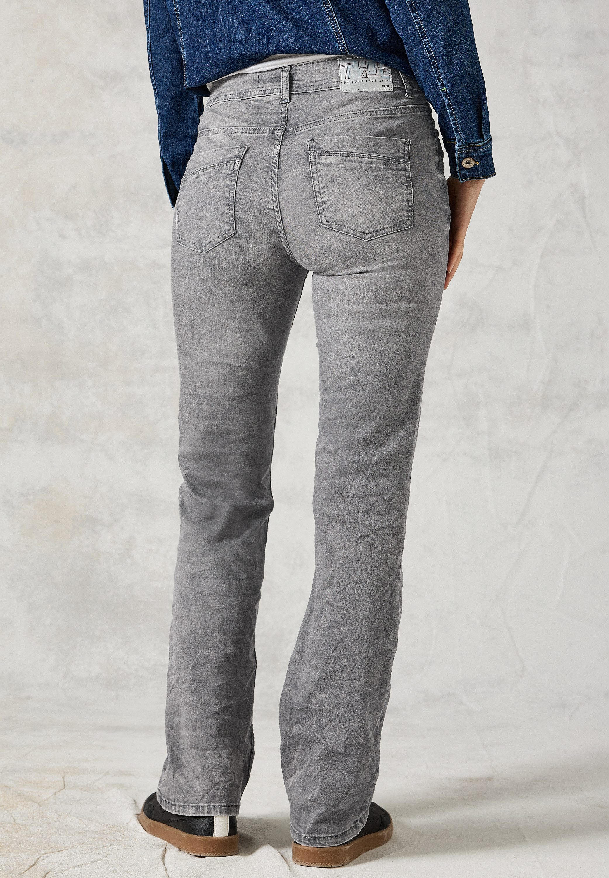 Cecil Slim fit jeans Stijl Toronto in bootcut fit
