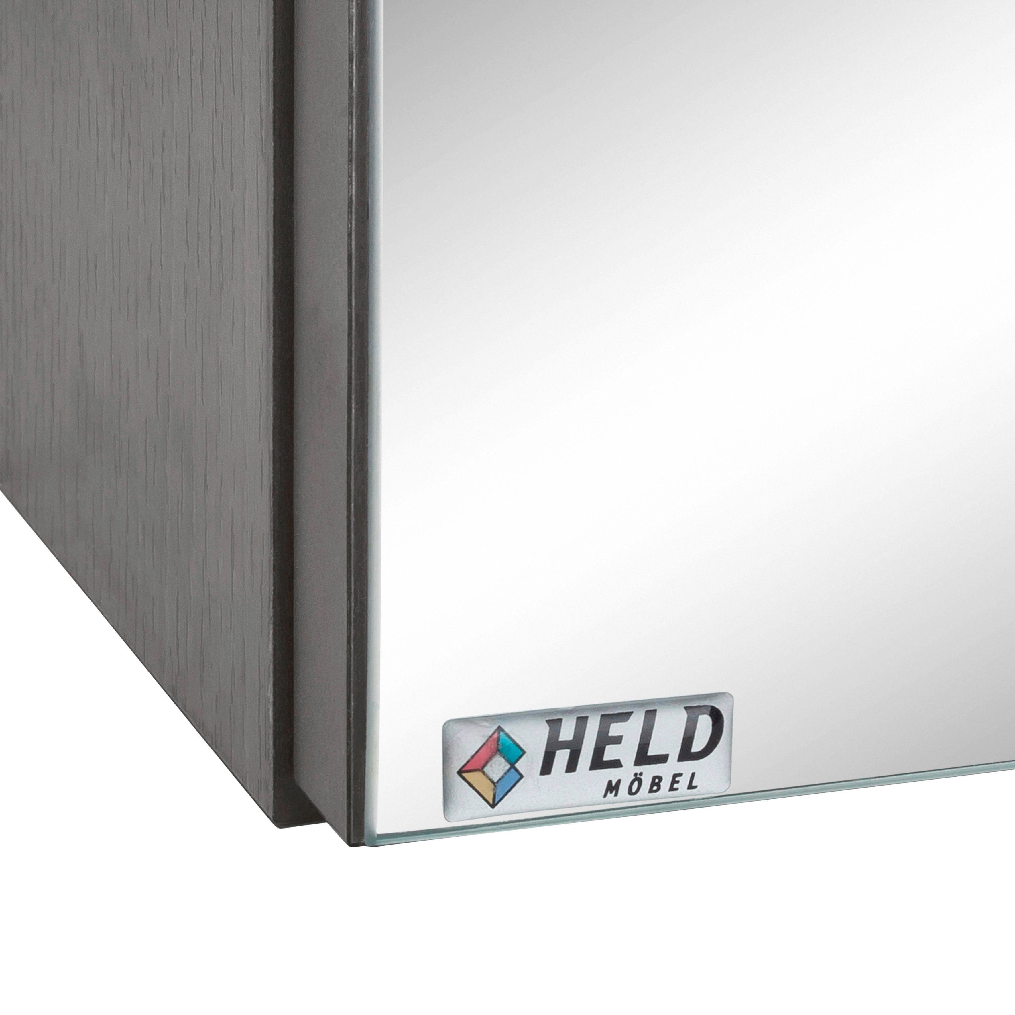 welltime Badkamerserie Lucca Dubbele wastafel, breedte 120 cm (2-delig)