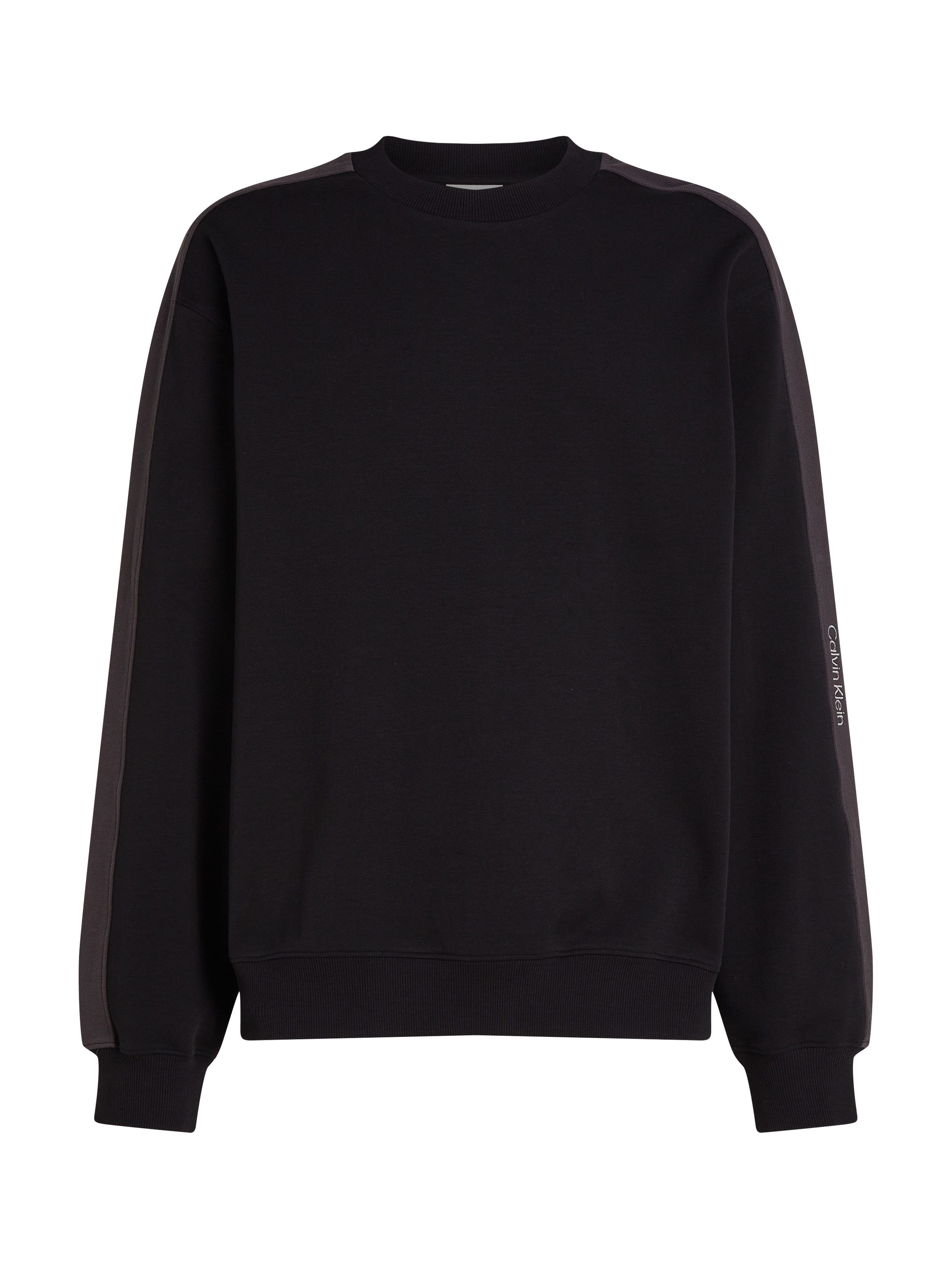 Calvin Klein Sweatshirt LOGO TAPE CREW NECK met logo-band aan de mouwen