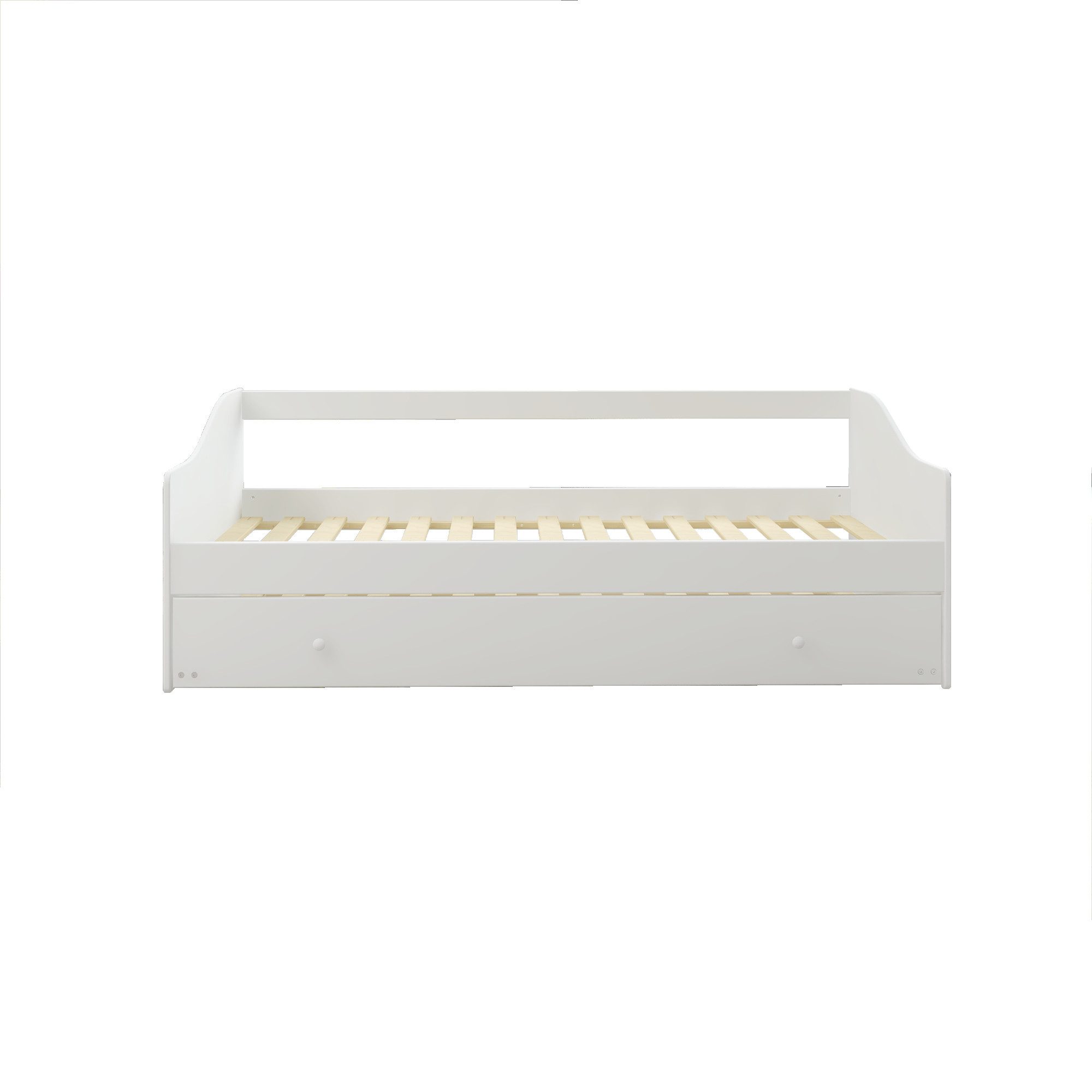 Home affaire Slaapbank Arlo, inclusief 2 matrassen + lattenbodems, jeugdbed, logeerbed (set, 5-delig)