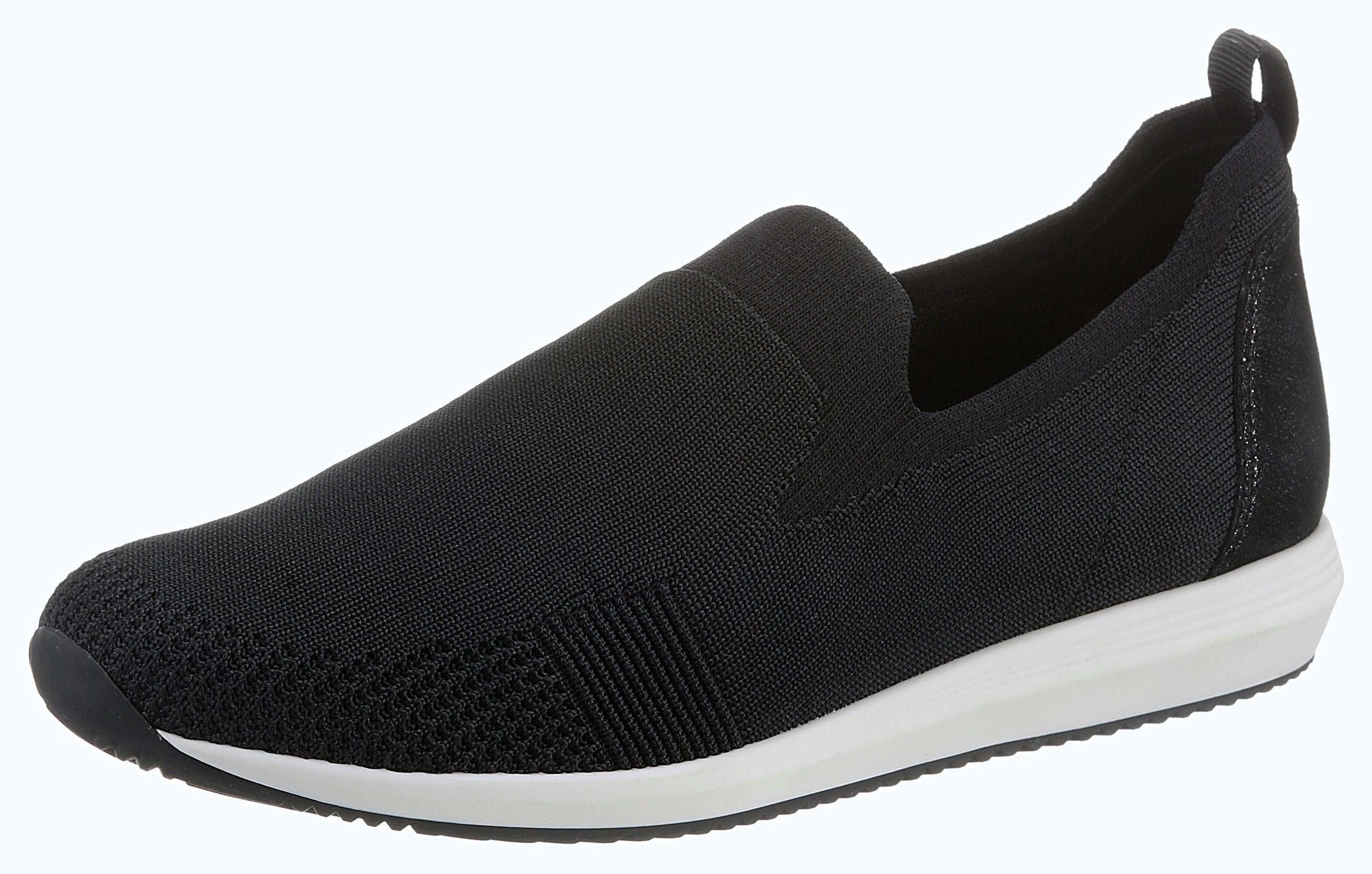 Ara Slip-on sneakers Lissabon Slipper, halfschoen, vrijetijdsschoen met comfortabele schacht, G-breedte