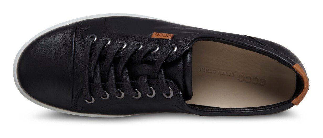 Ecco Sneakers SOFT 7 W met label, vrijetijdsschoen, lage schoen, veterschoen, smalle vorm