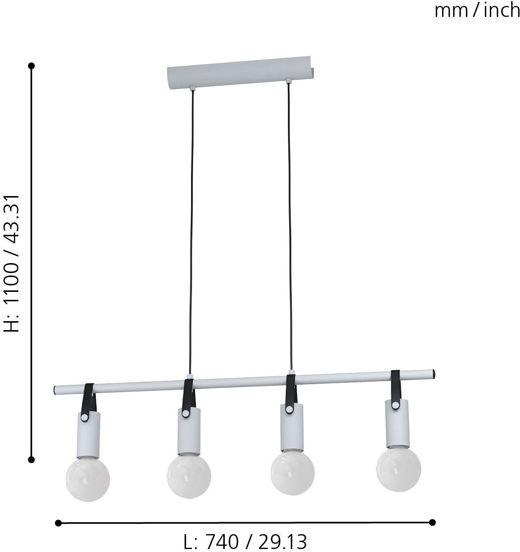 EGLO Hanglamp APRICALE Hanglamp, hanglamp