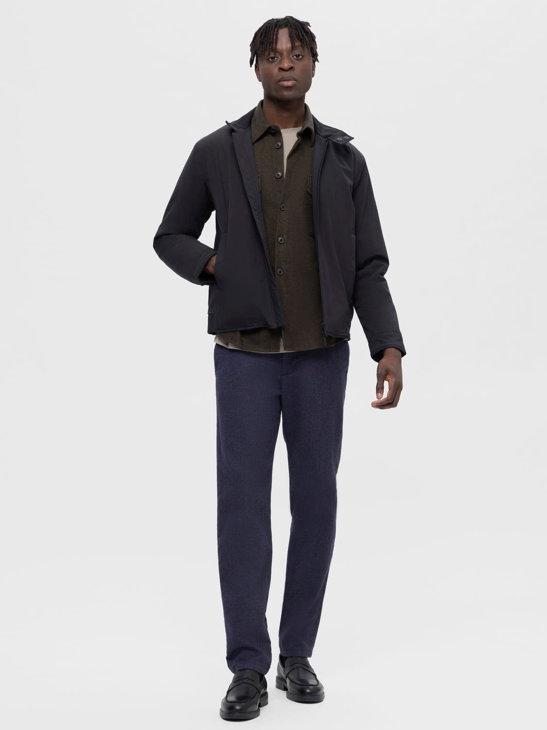 SELECTED HOMME Chino SLH175-SLIM MILES BRUSHED PANTS W NOOS