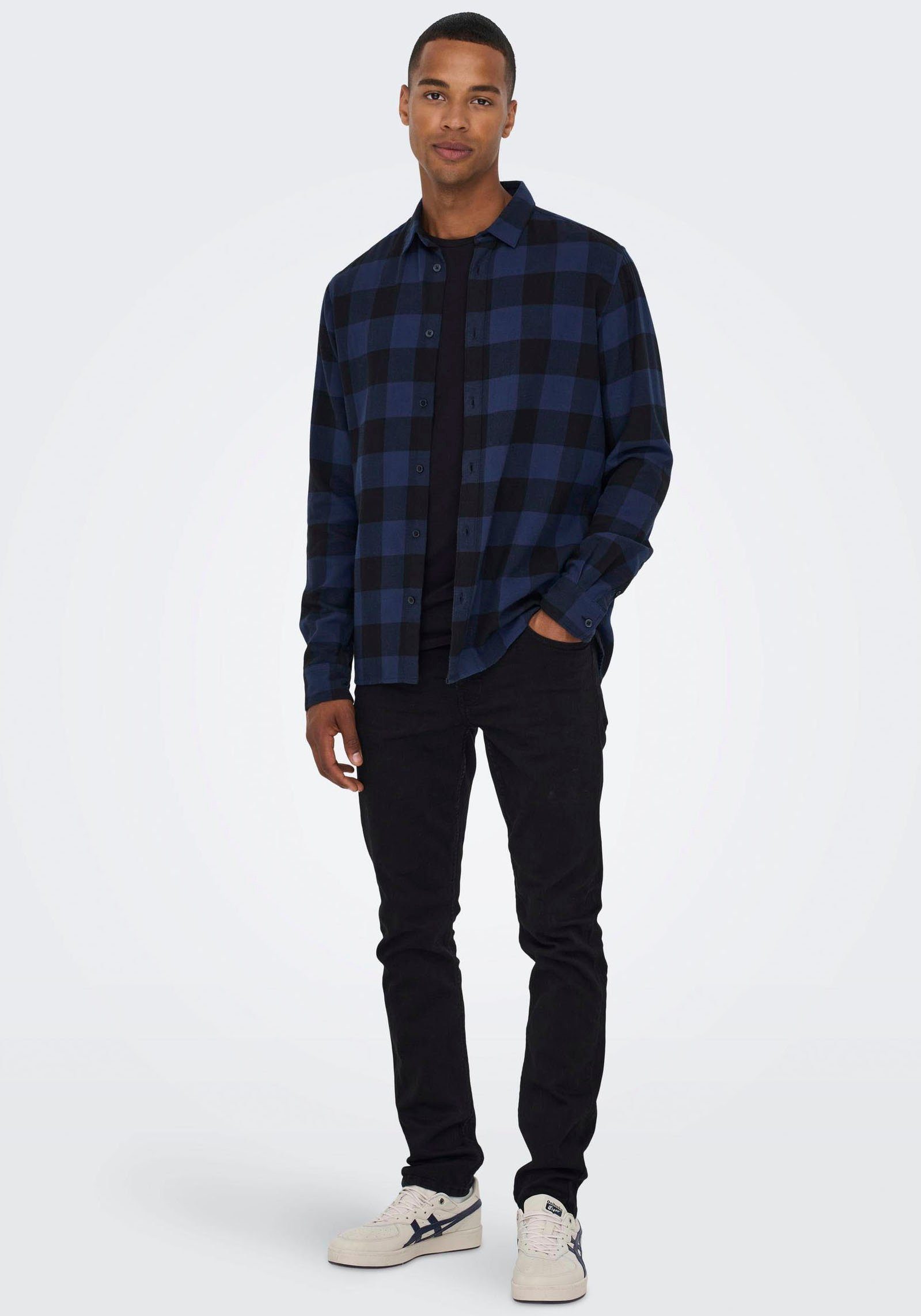 ONLY & SONS Geruit overhemd GUDMUND LS CHECKED SHIRT