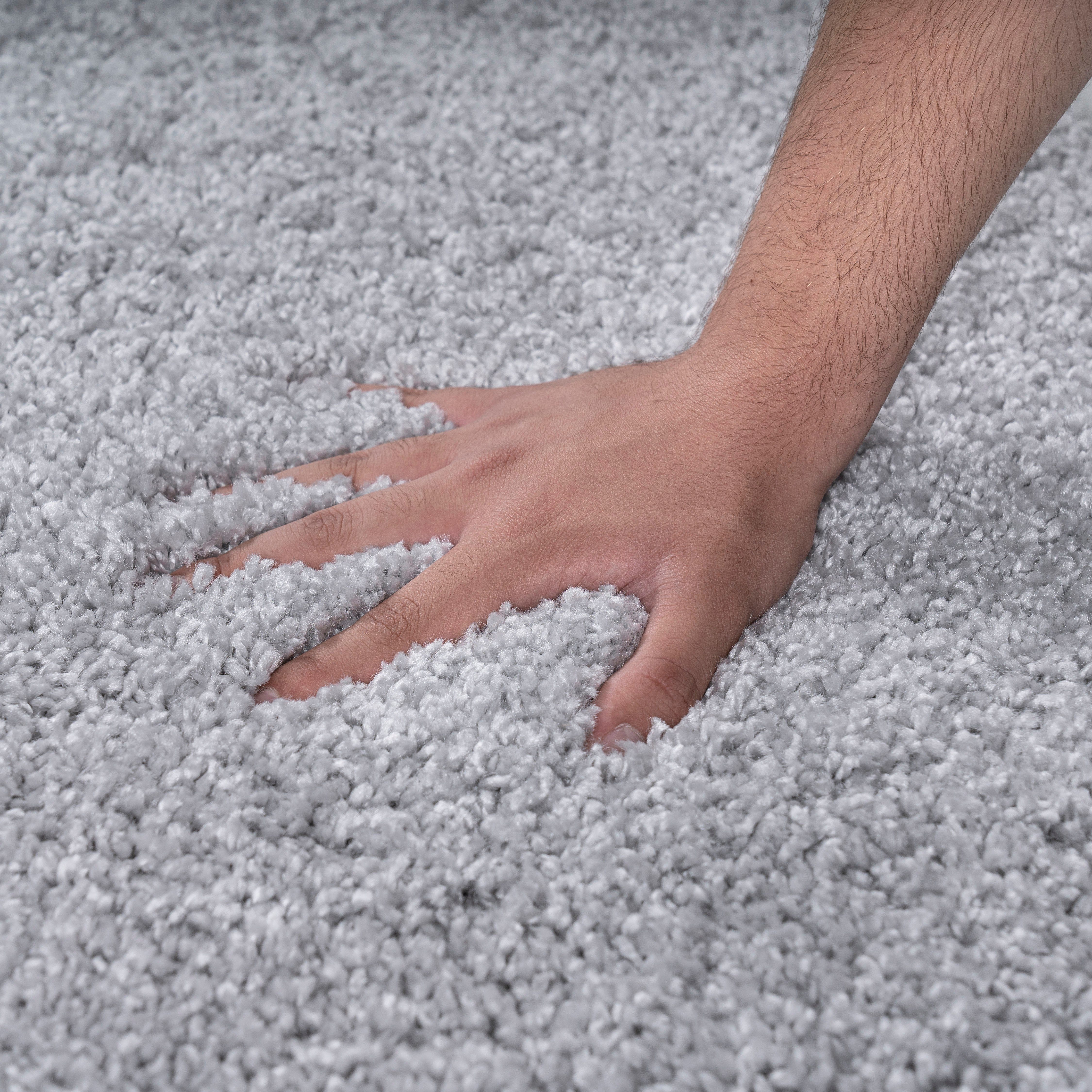 Bruno Banani Hoogpolig vloerkleed Shaggy Soft geweven, uni kleuren, bijzonder zacht en knuffelig, klantenfavoriet