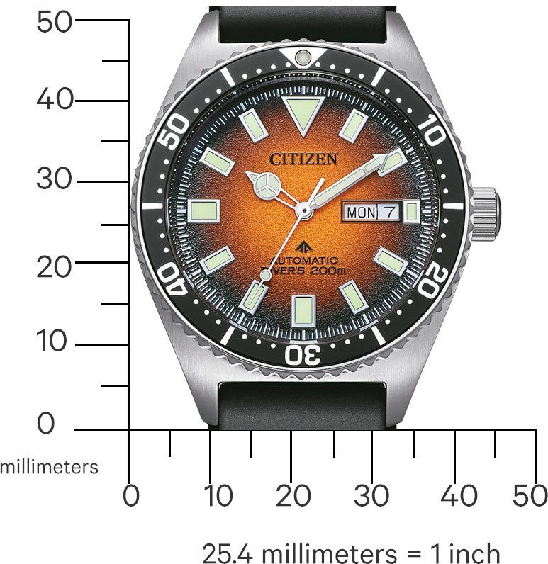 Citizen Automatisch horloge Promaster Mechanical Diver Polshorloge, herenhorloge, dameshorloge, duikhorloge, tot 20 bar waterdicht