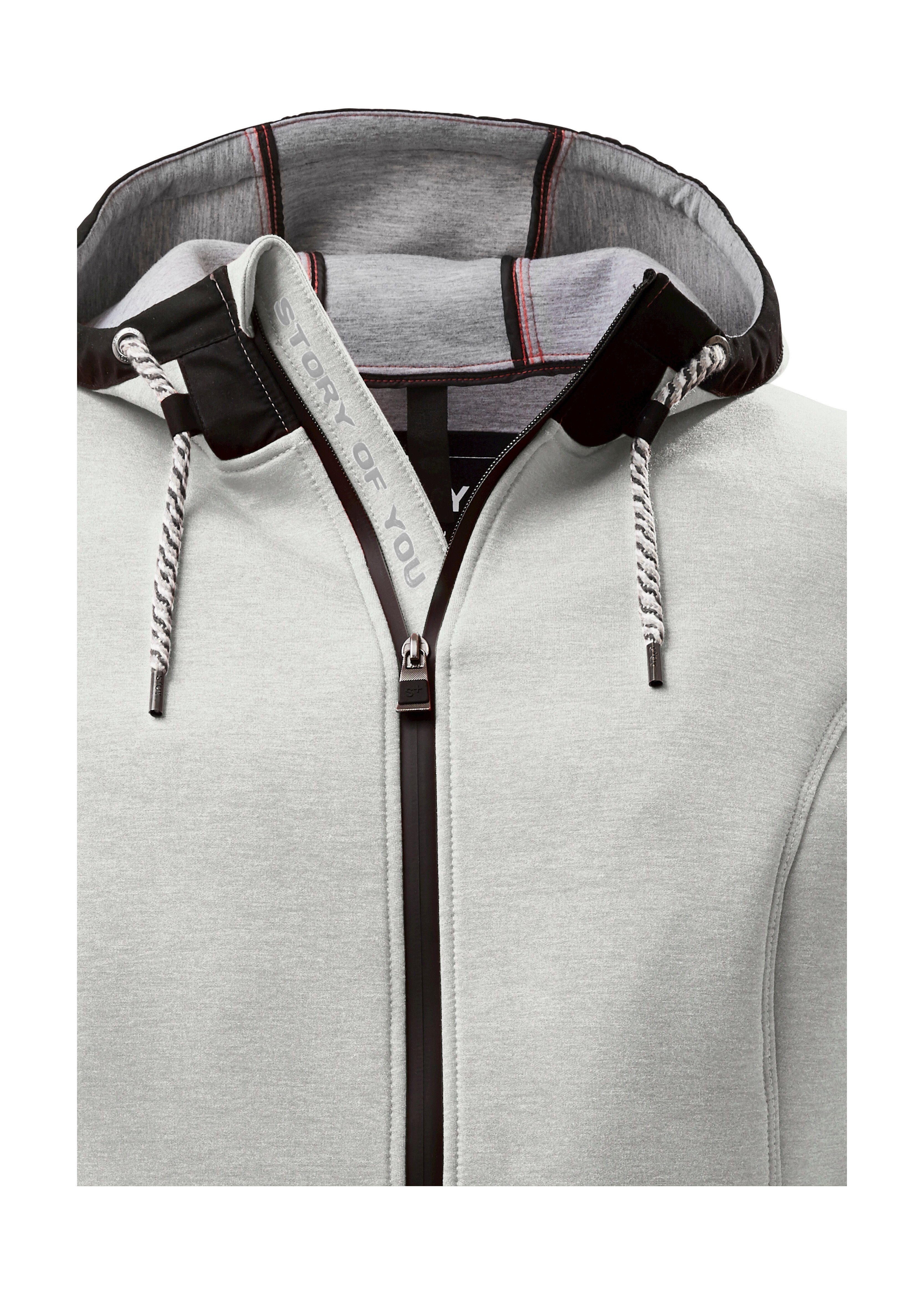STOY Functioneel jack STS 1 WMN JCKT Elastische scuba-jack met verstelbare capuchon