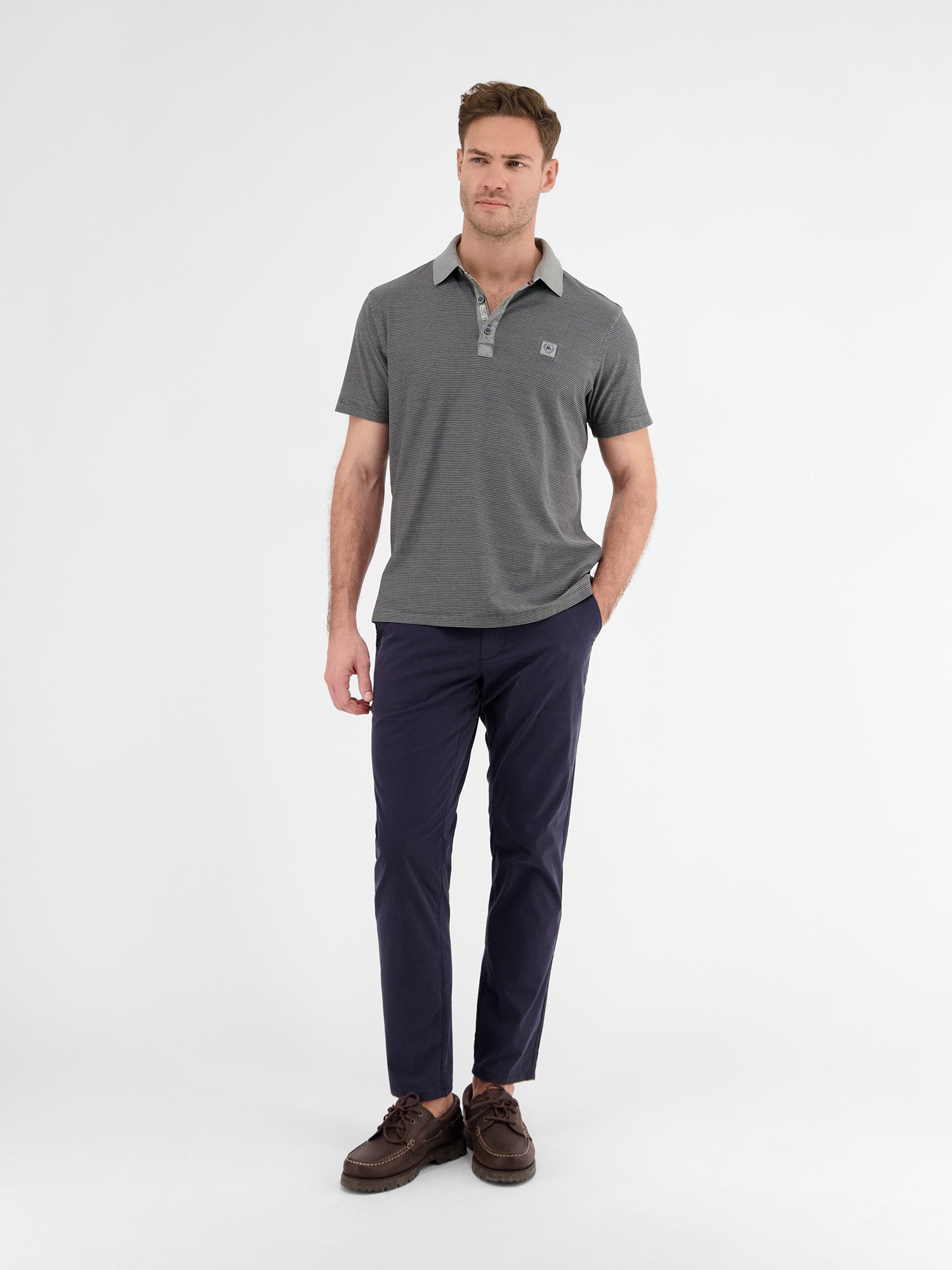 Lerros Poloshirt LERROS heren poloshirt, gestreept