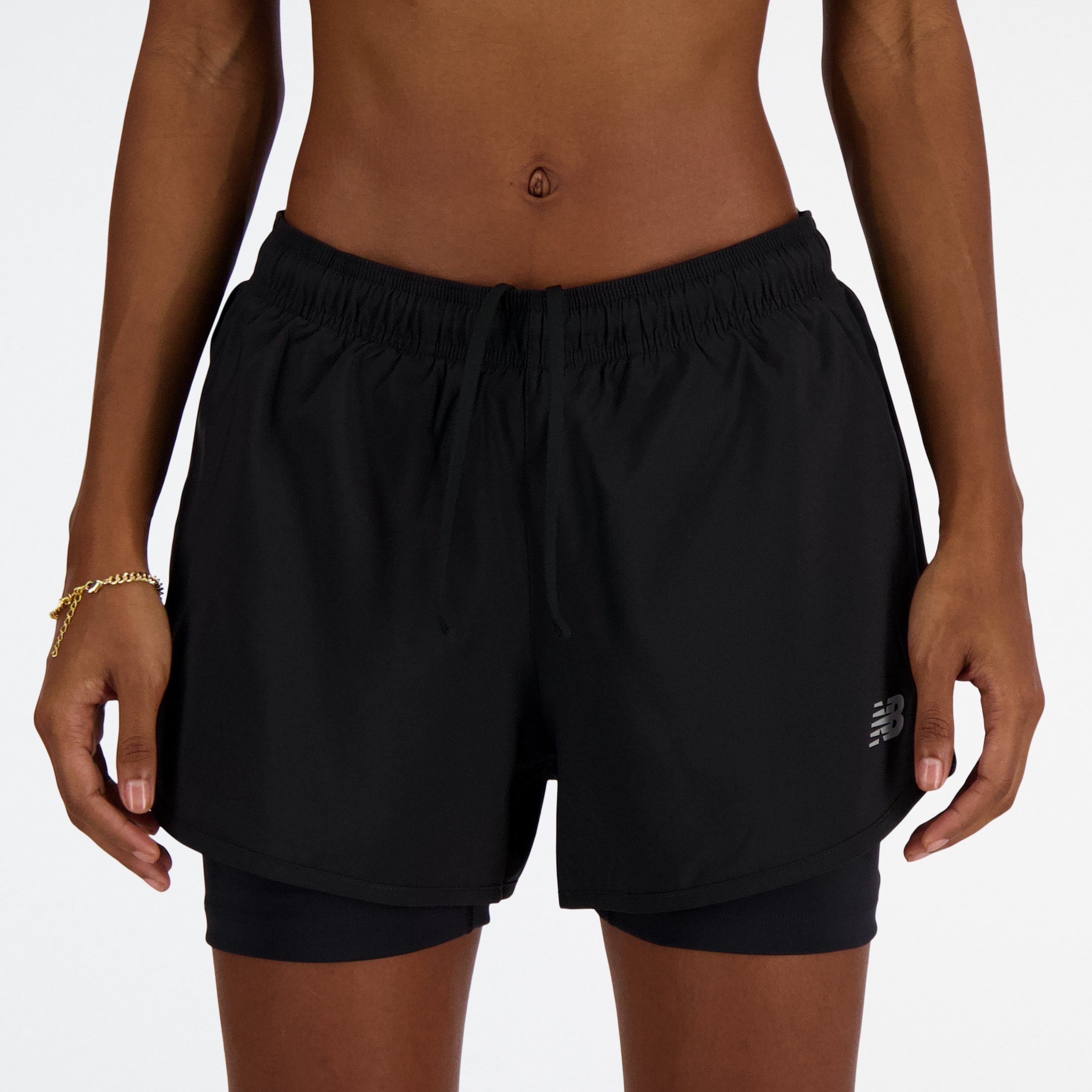 New Balance Runningshort Sport Essentials 2-in-1hort 3" EARTHHADOW