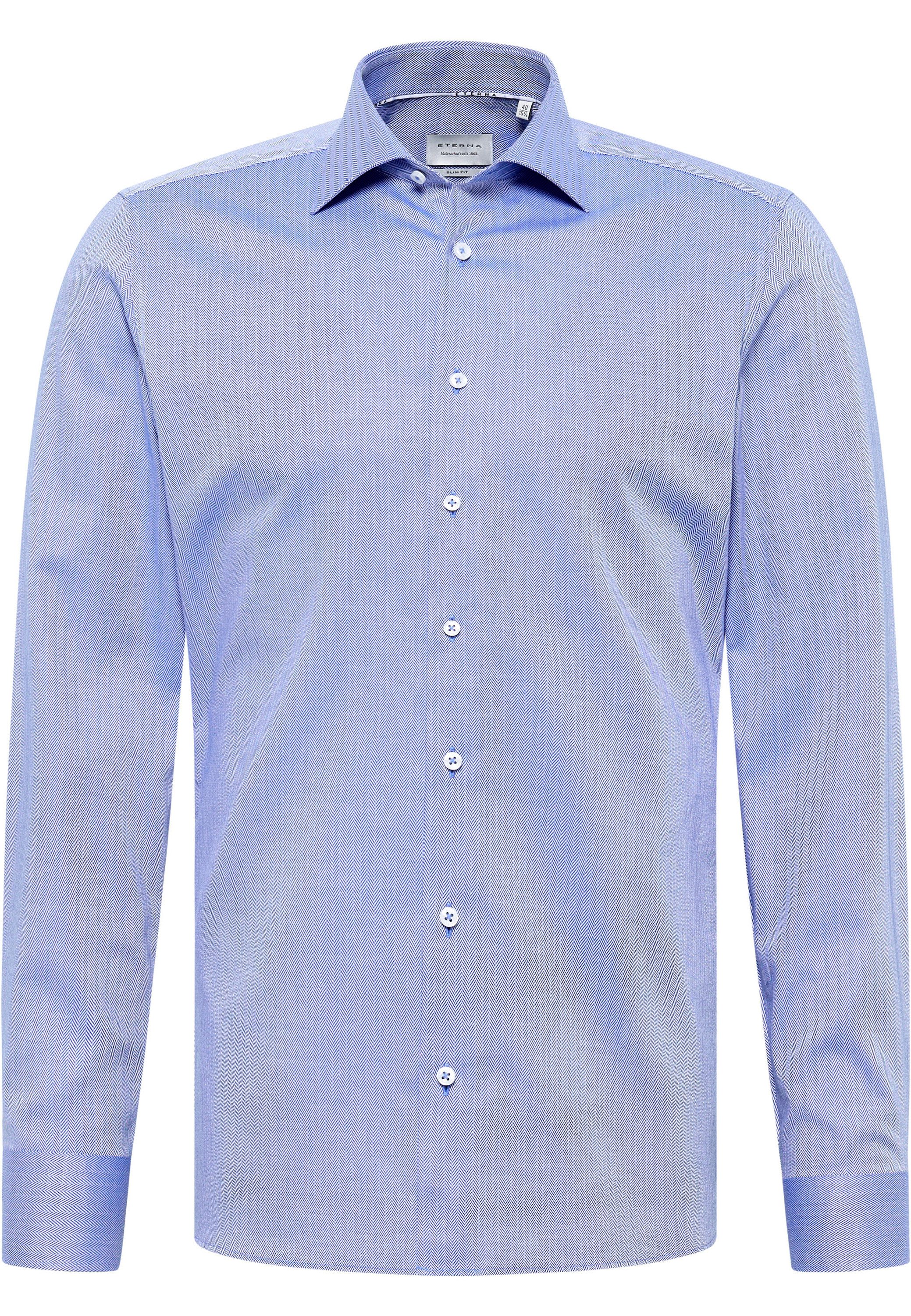 Eterna Overhemd met lange mouwen Slim fit